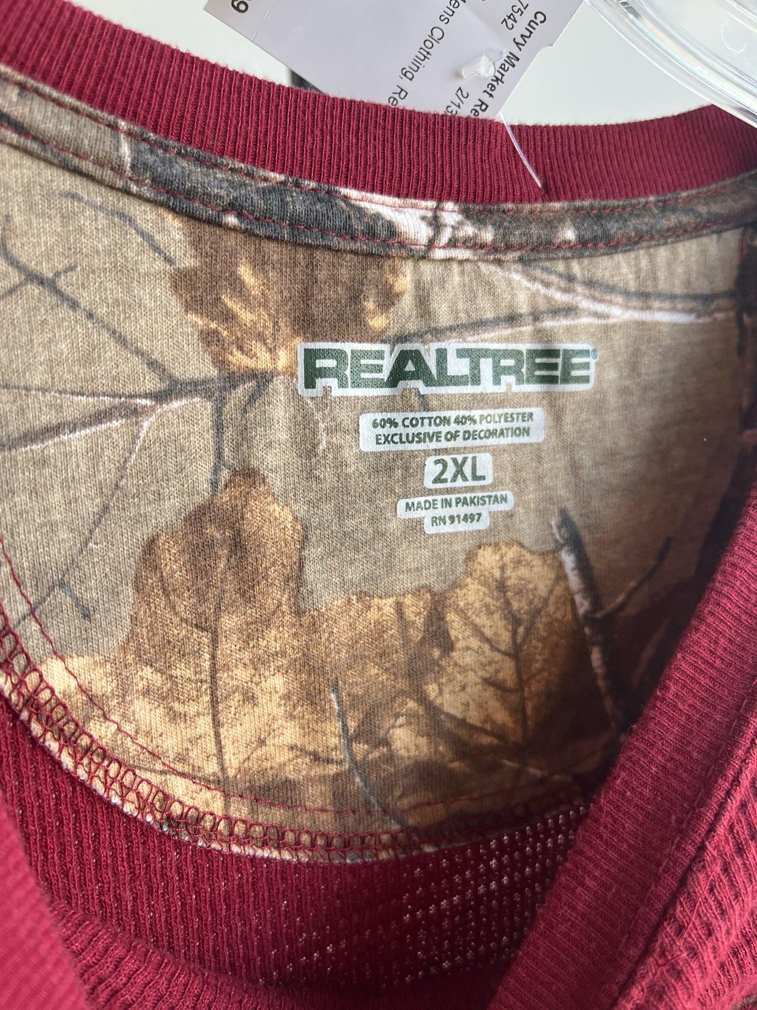 realtree Men's Size 2x Mens Clothing Shirt