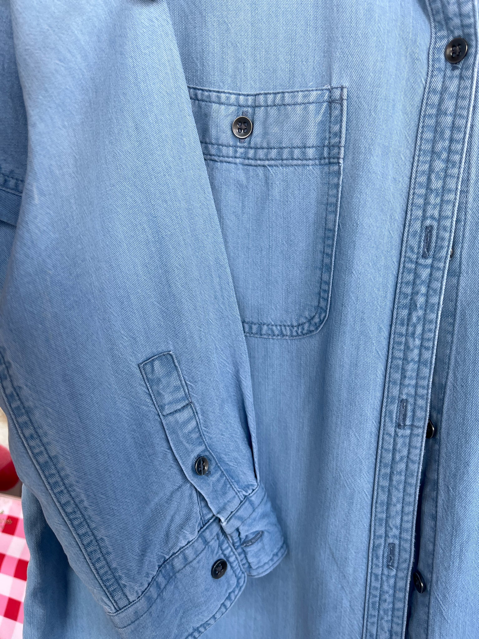 Chaps Womens Tops Size XL Blouse