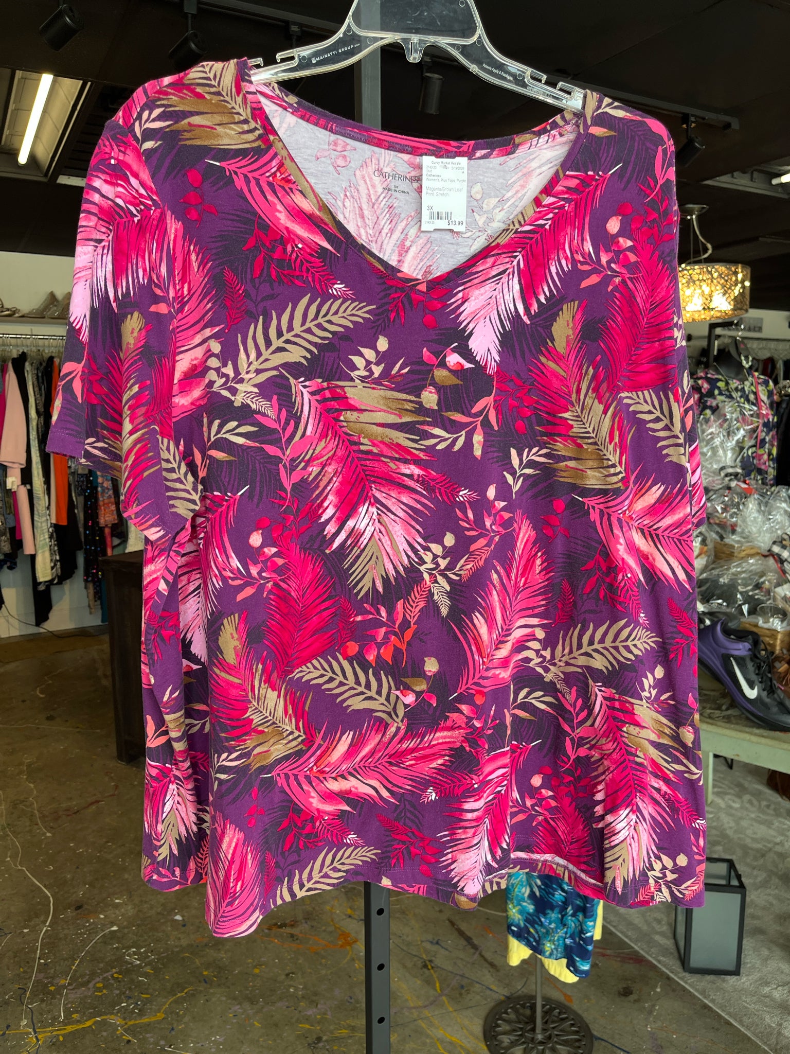 Catherines Plus Tops Size 3X Shirt