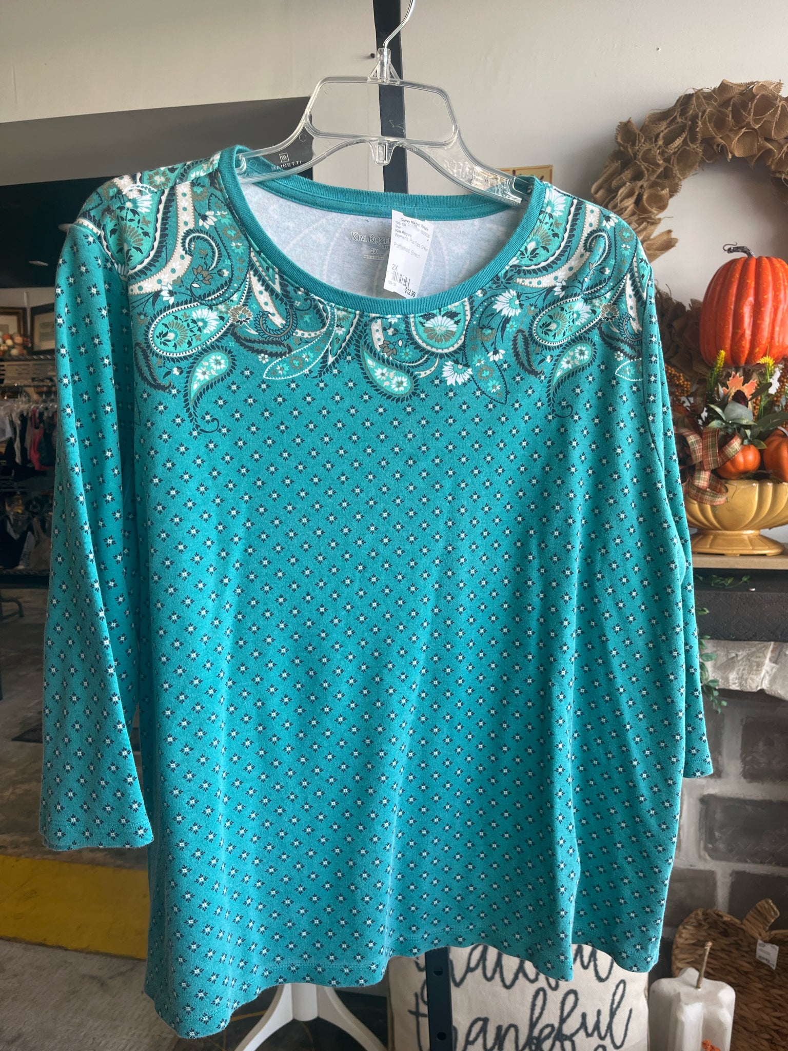 Kim Rogers Plus Tops Size 2X Shirt