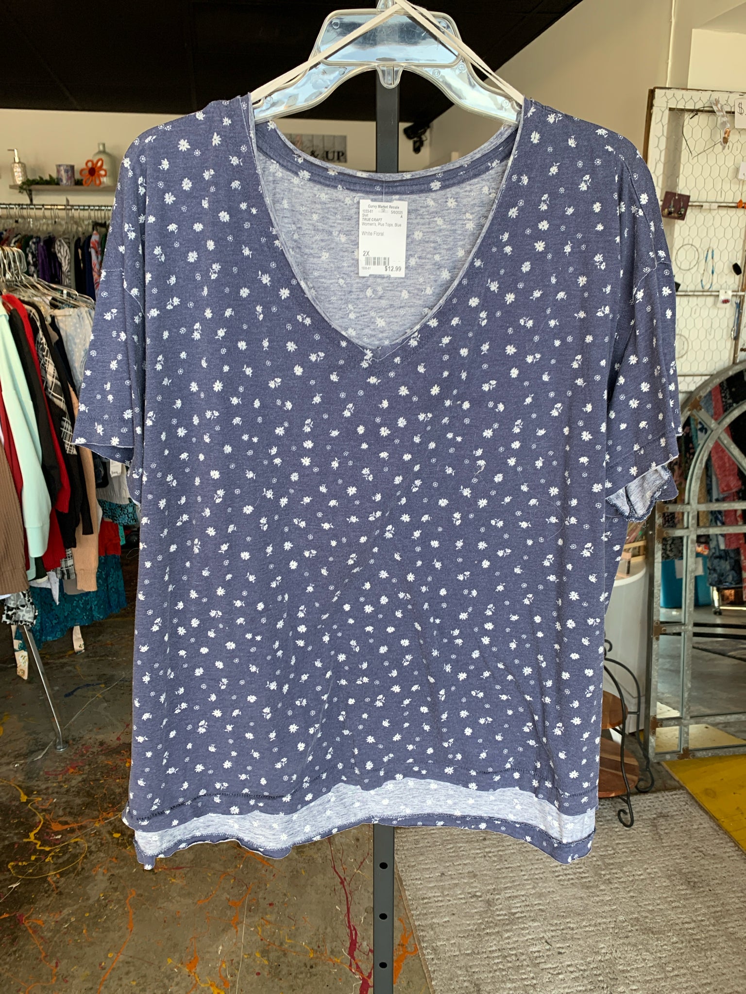 TRUE CRAFT Plus Tops Size 2X Shirt