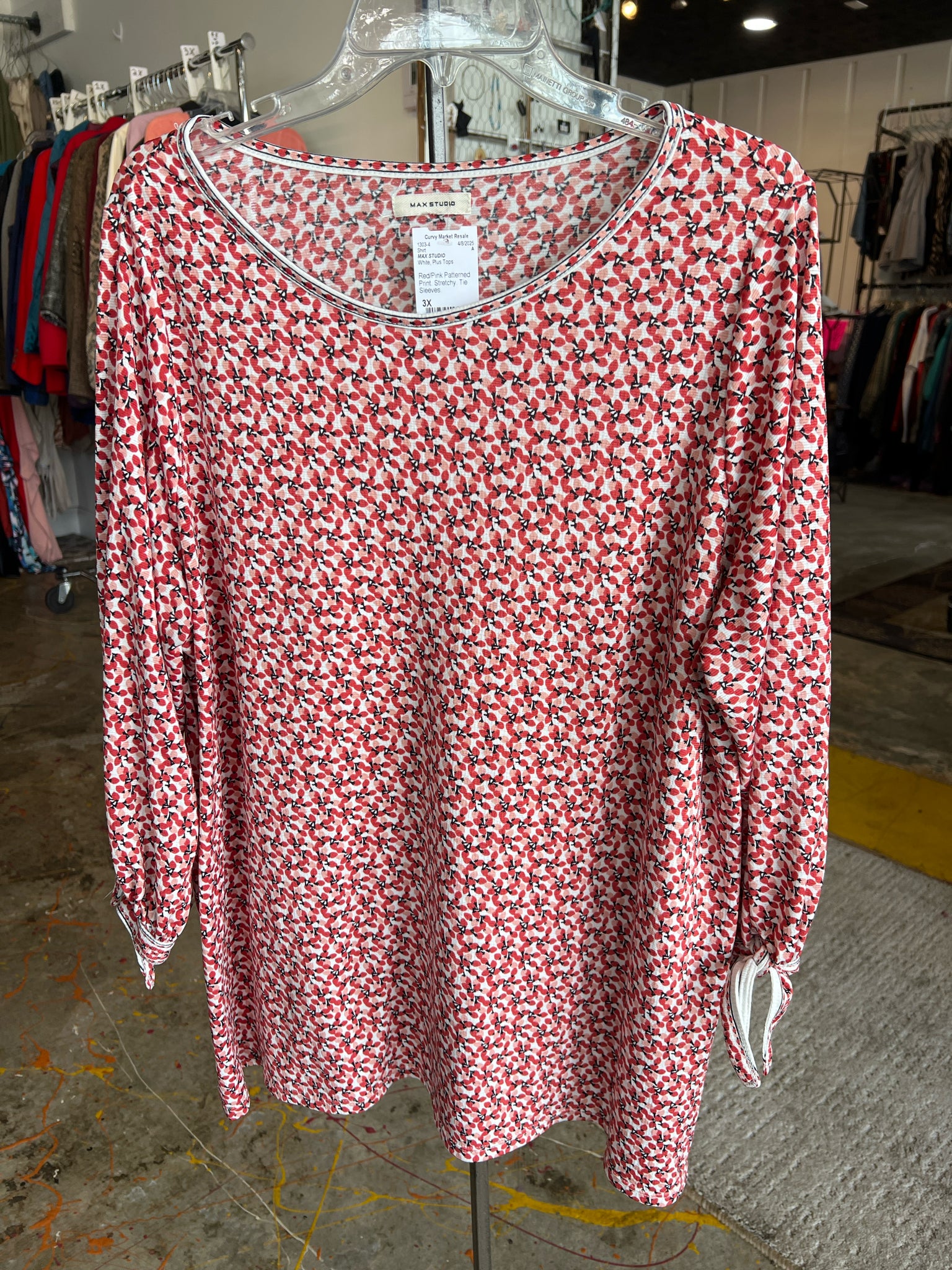 MAX STUDIO Plus Tops Size 3X Shirt