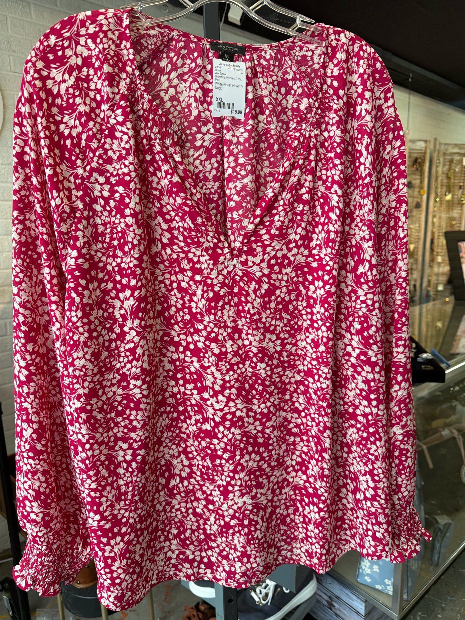 Ann Taylor Womens Tops Size XXL Blouse