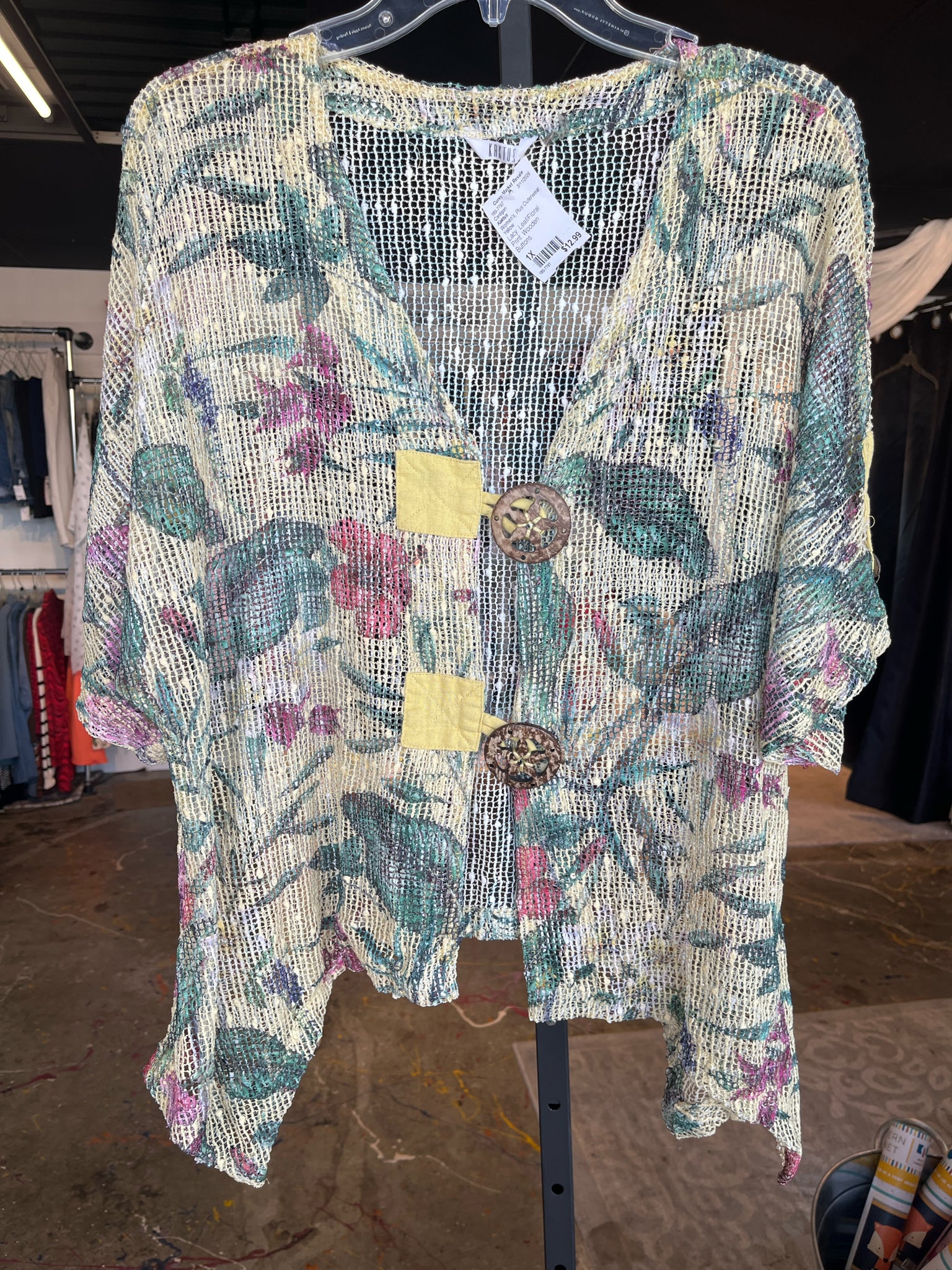 Kaktus Plus Outerwear Size 1X Cardigan