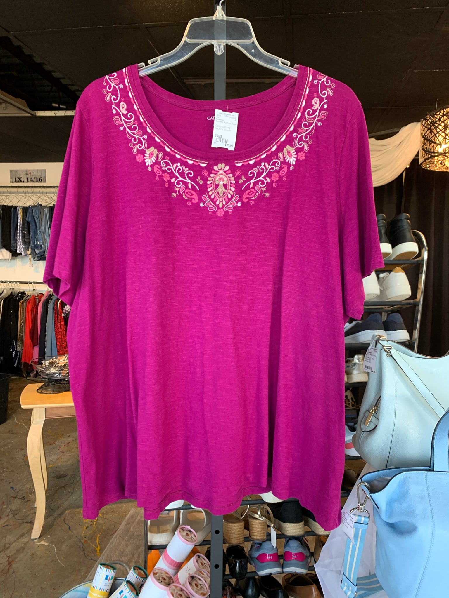 Catherines Plus Tops Size 26/28 Shirt