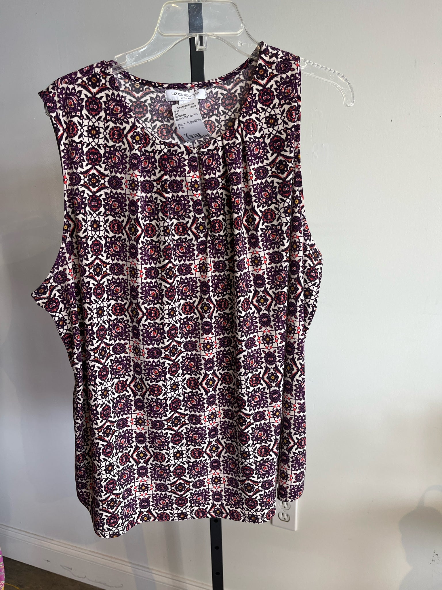 Liz Claiborne Plus Tops Size 2X Shirt