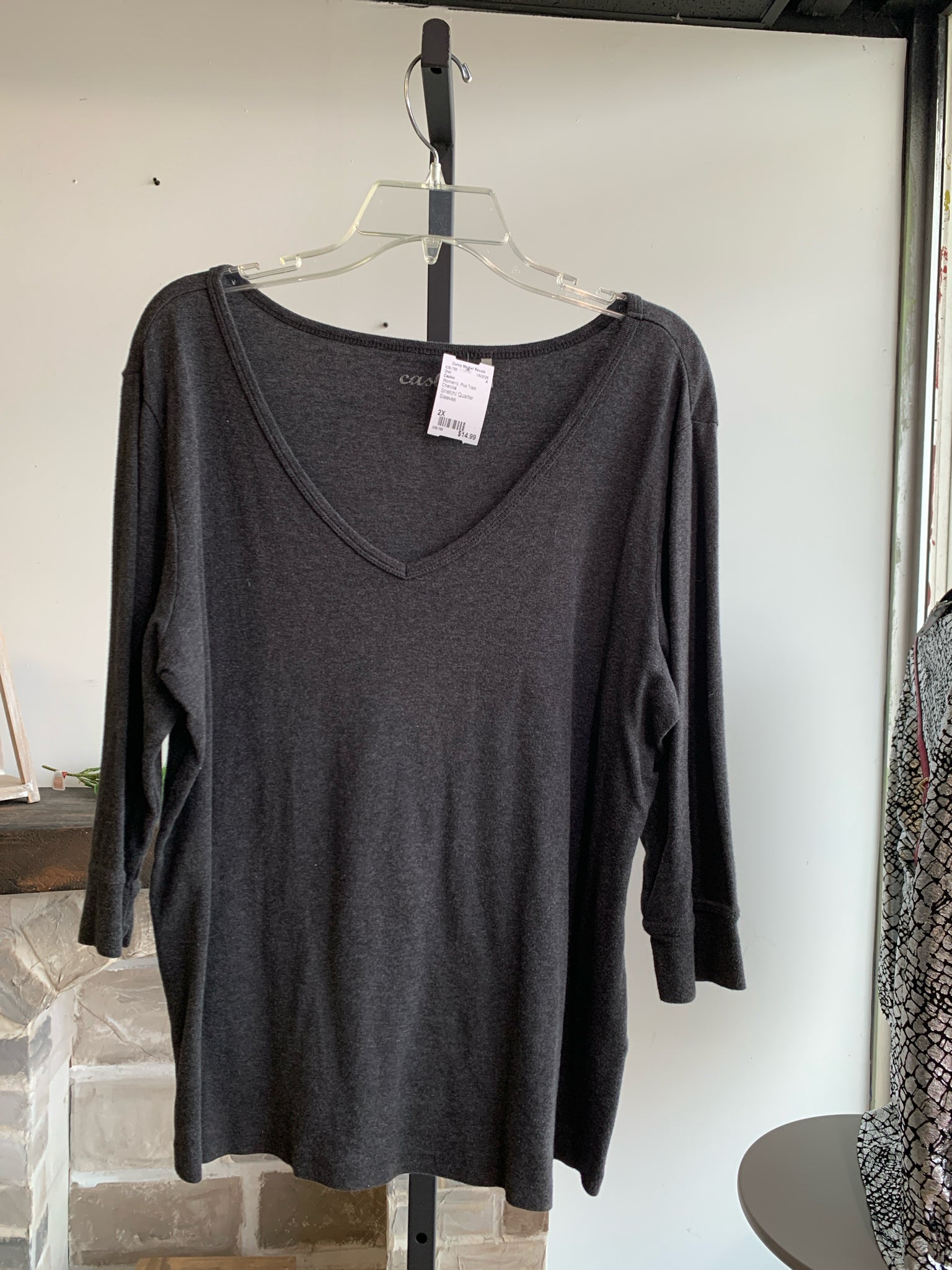 Caslon Plus Tops Size 2X Shirt
