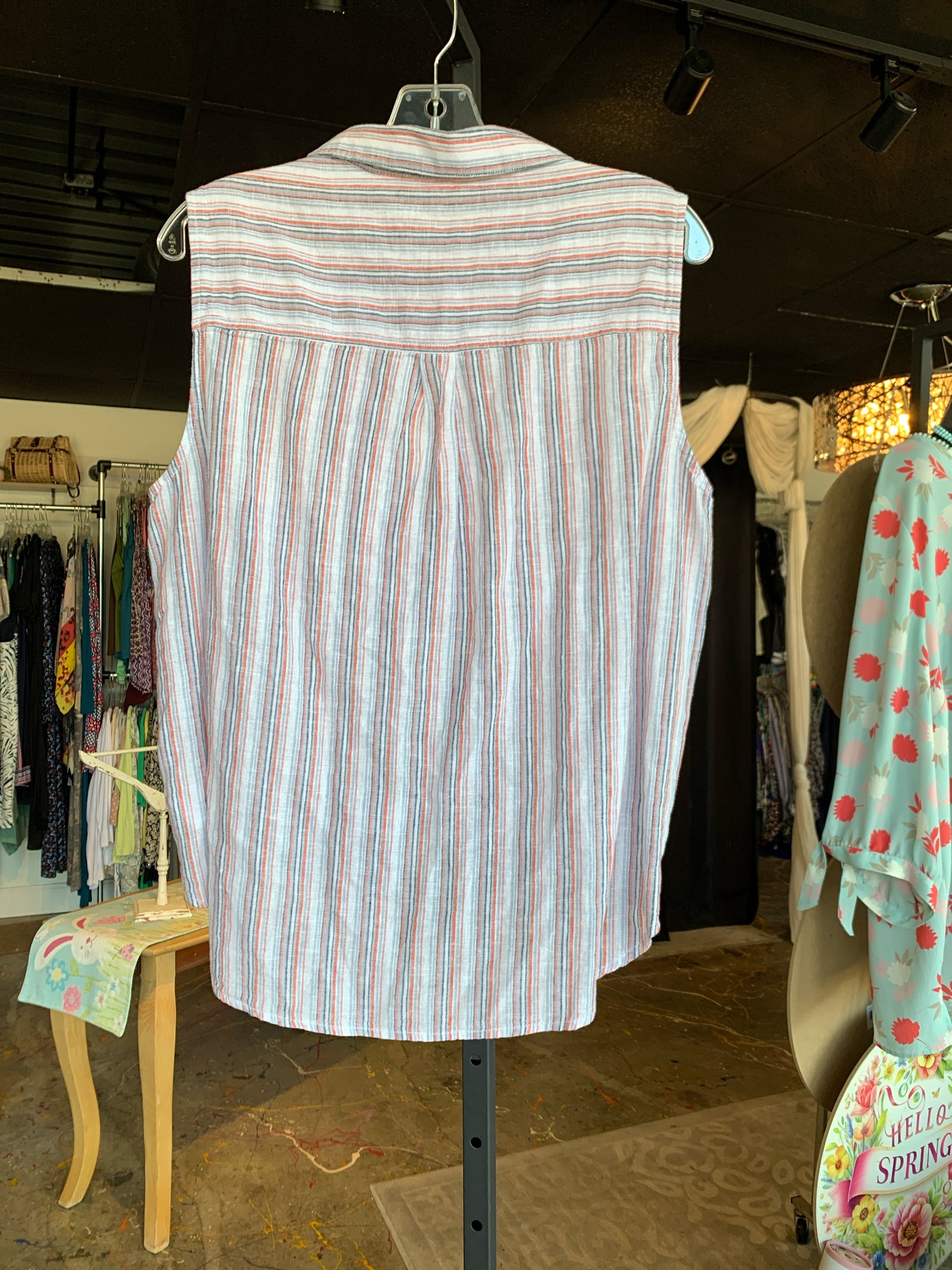 Beach Lunch Lounge Womens Tops Size L Blouse