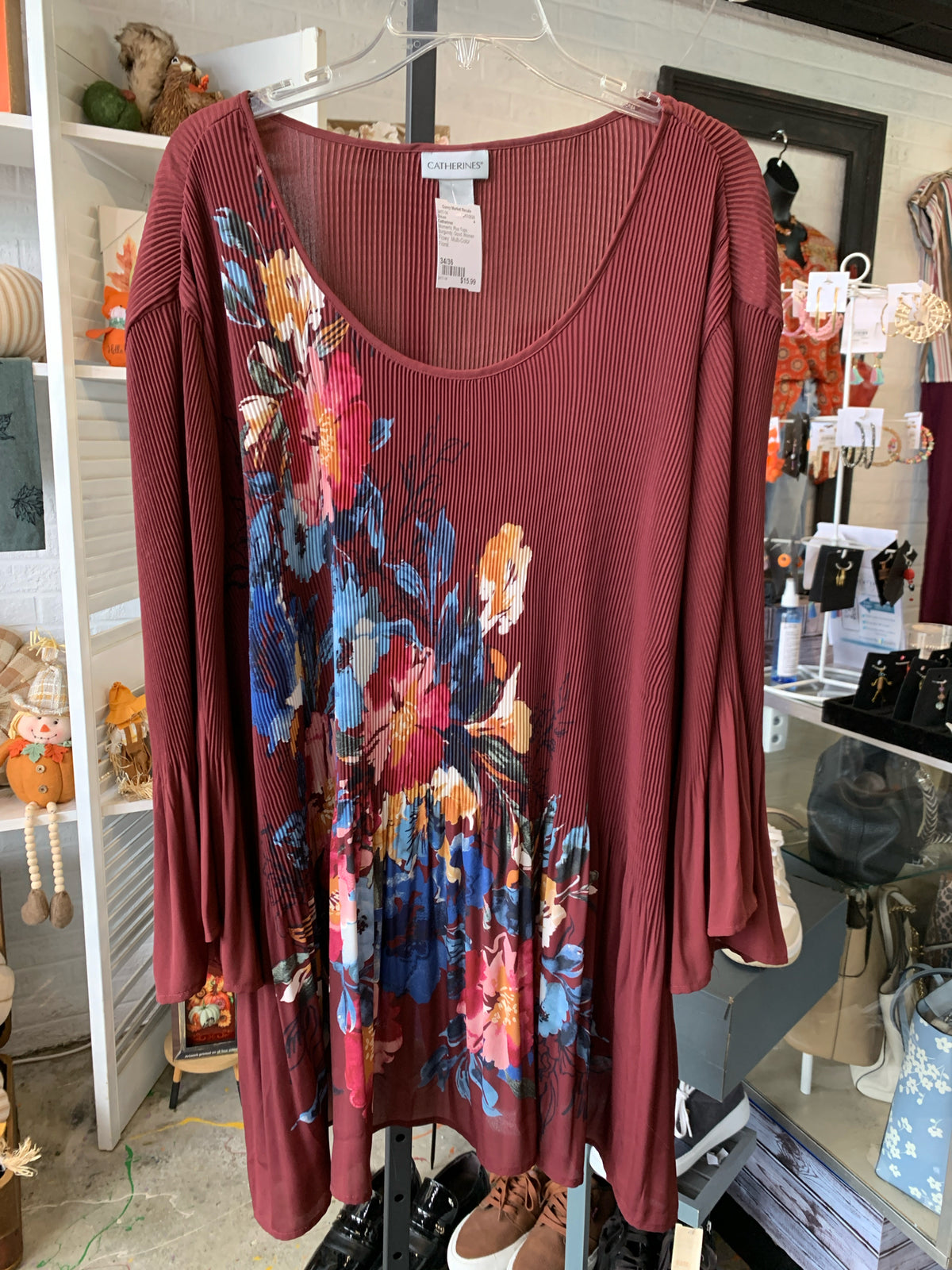 Catherines Plus Tops Size 34/36 Blouse