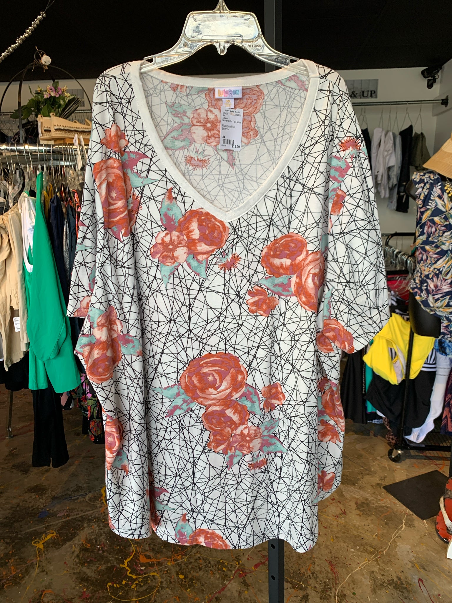 Lularoe Plus Tops Size 3X Shirt