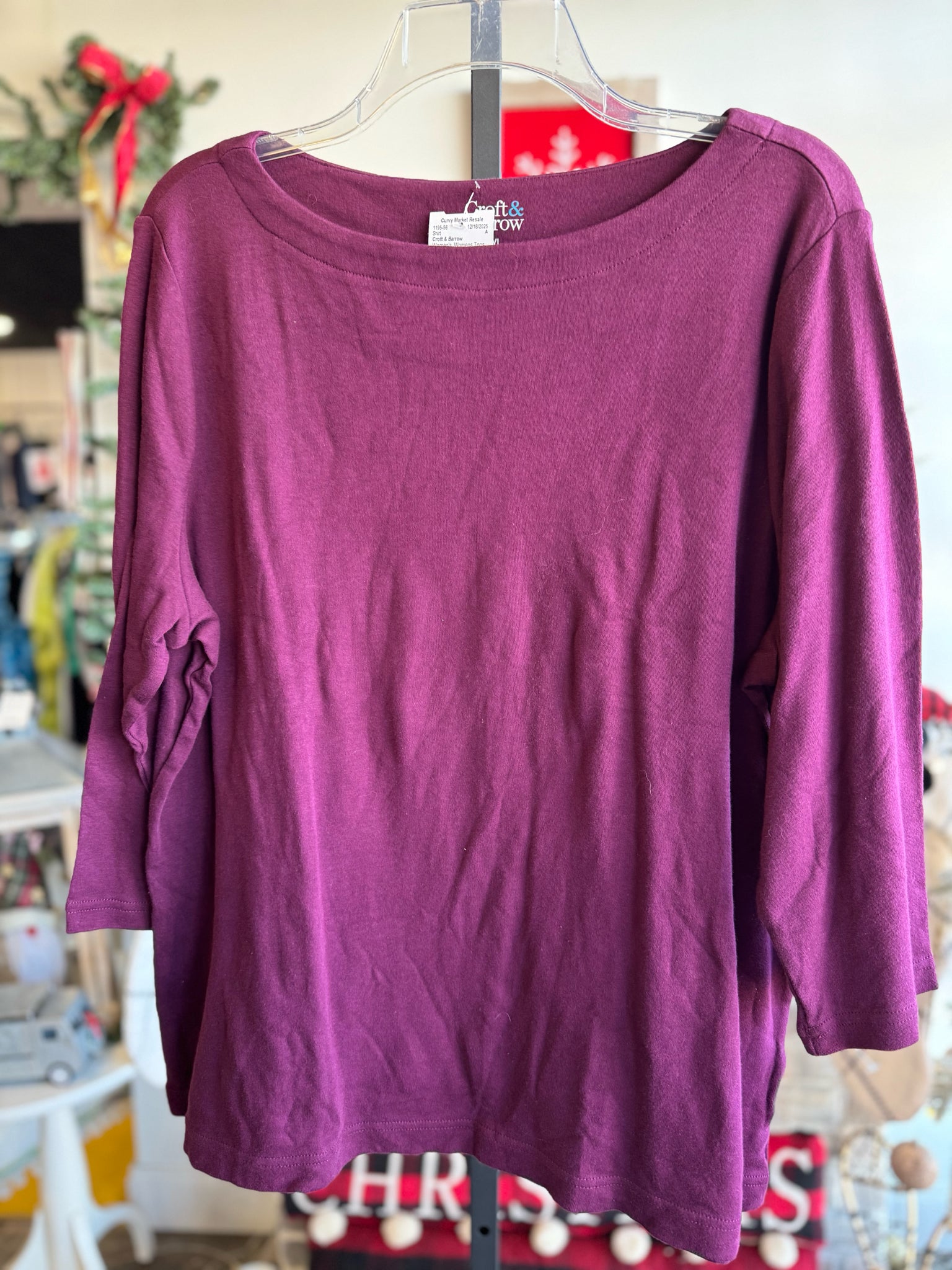 Croft & Barrow Womens Tops Size XXL Shirt