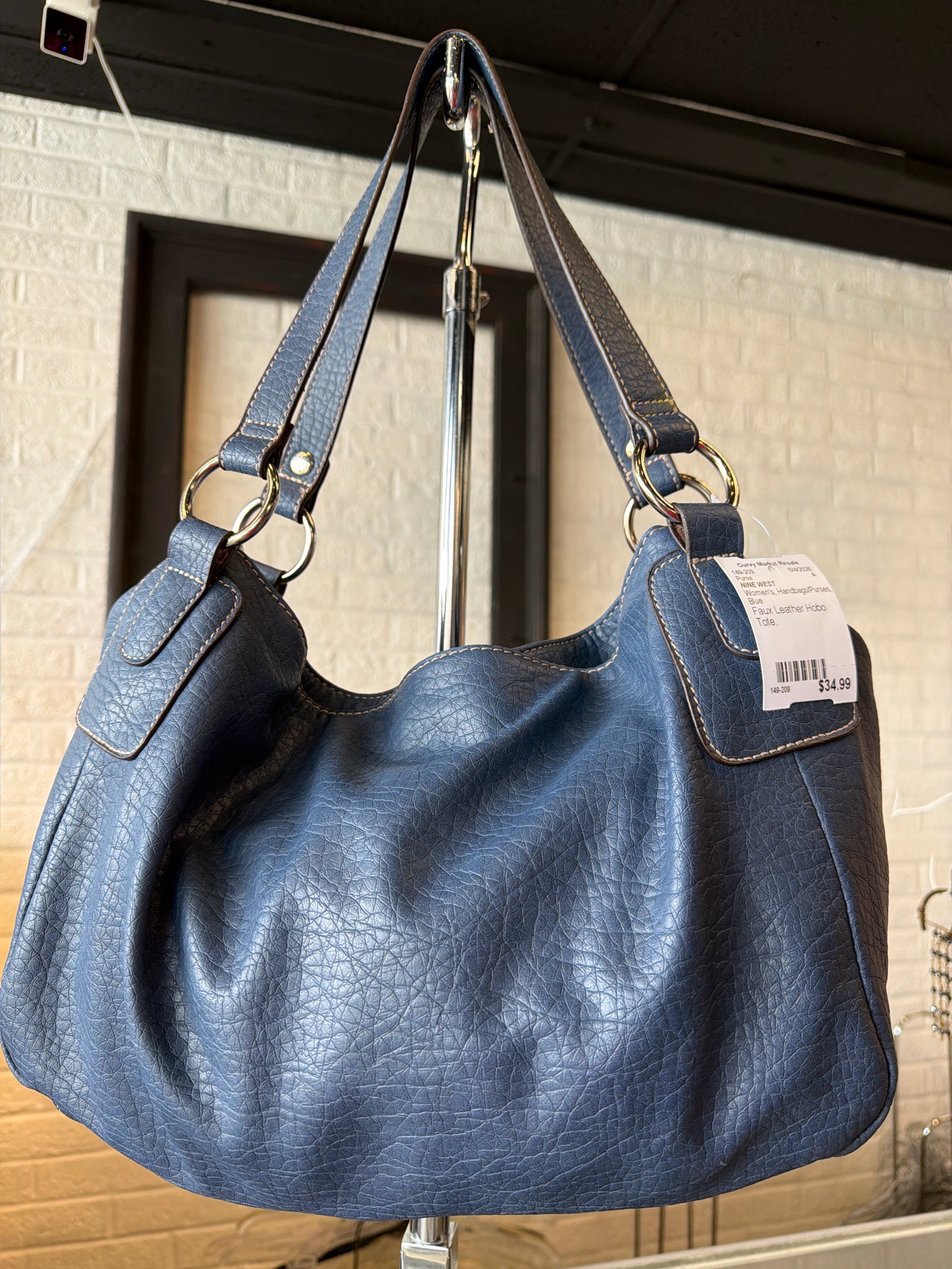 NINE WEST Blue Purse