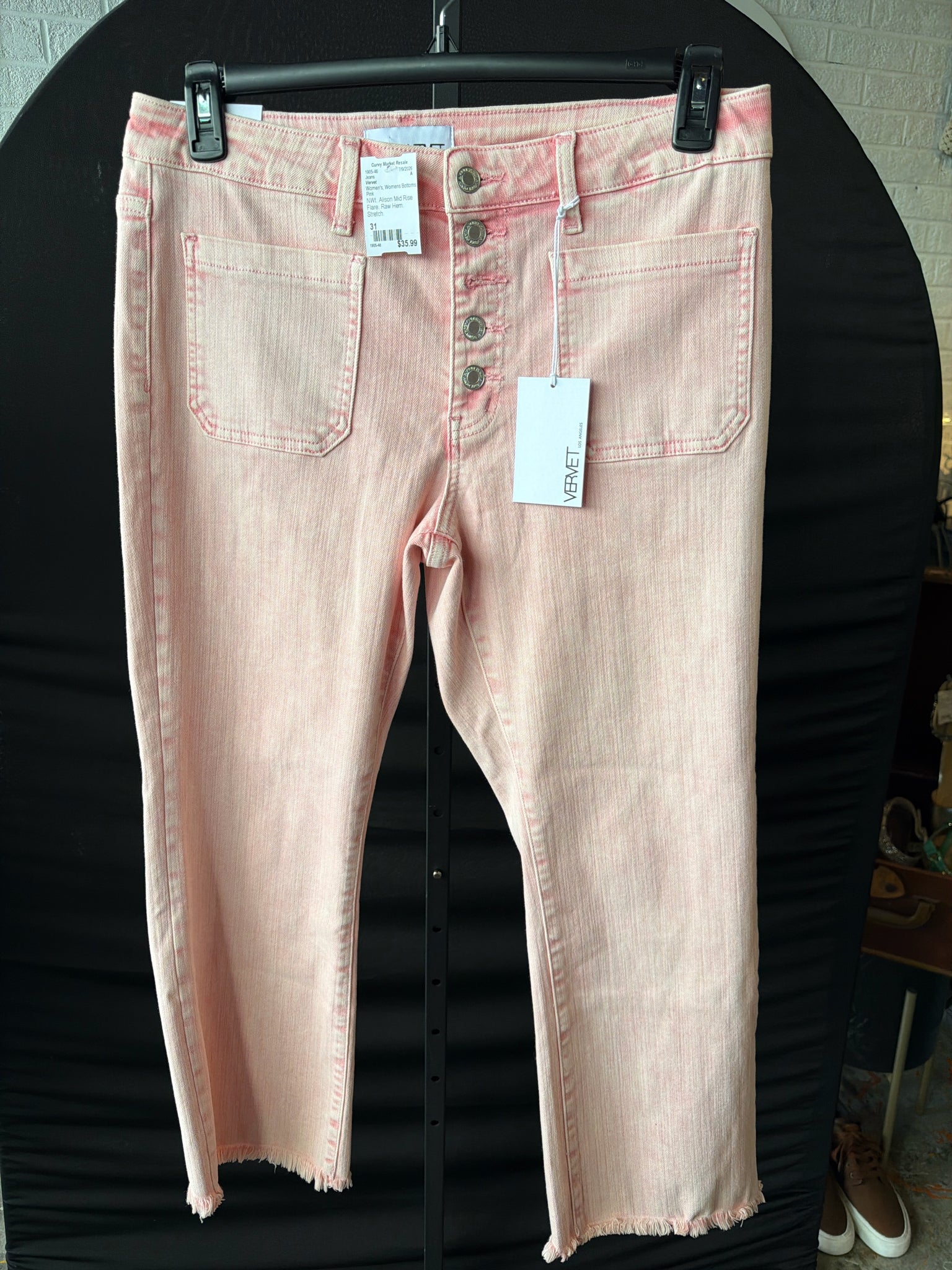 Vervet Womens Bottoms Size 31 Jeans