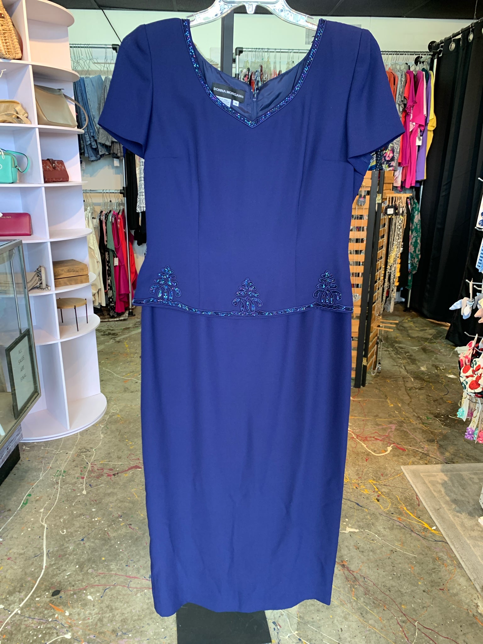 Donna Morgan Plus Dresses Size 14 Formal Wear