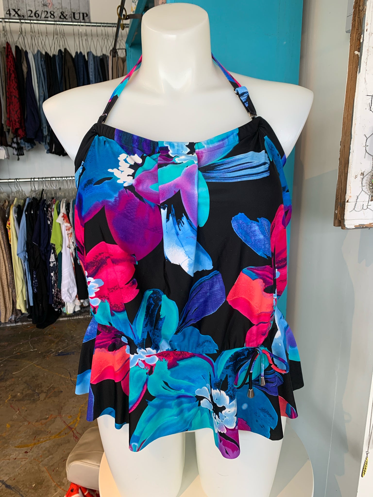 maxine Womens Swimwear Size XL Swimsuit