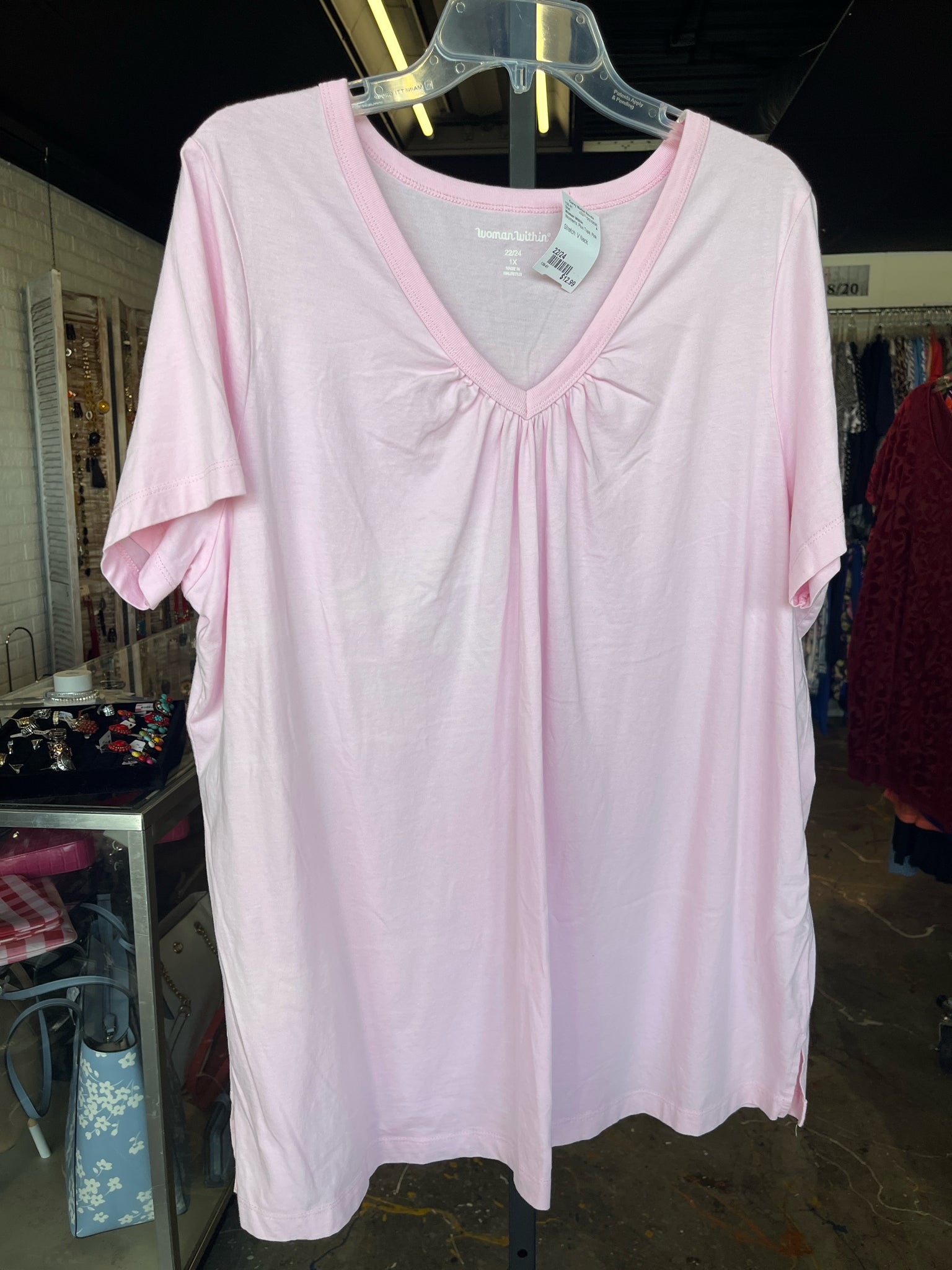 Woman Within Plus Tops Size 22/24 Shirt