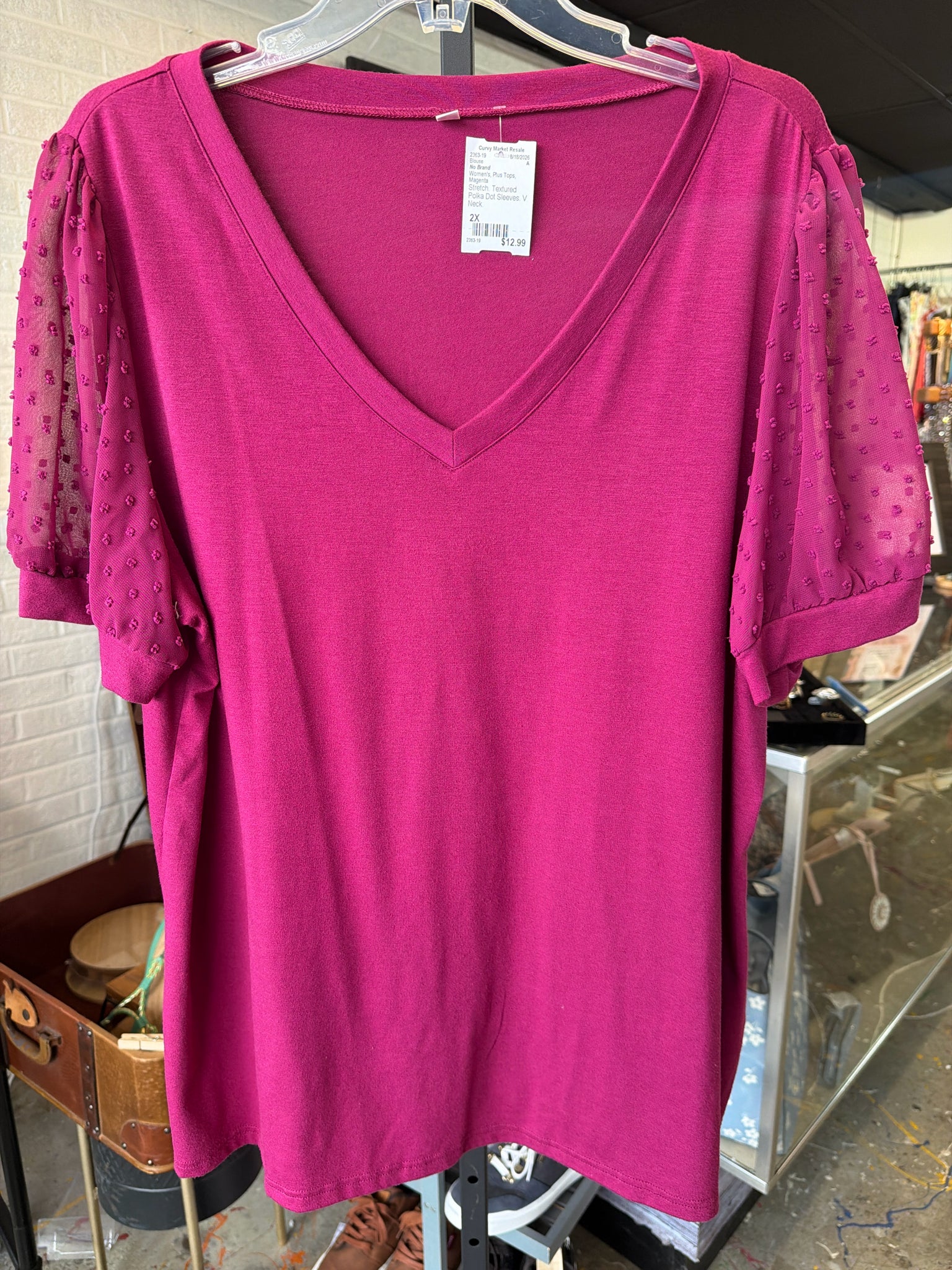 No Brand Plus Tops Size 2X Blouse