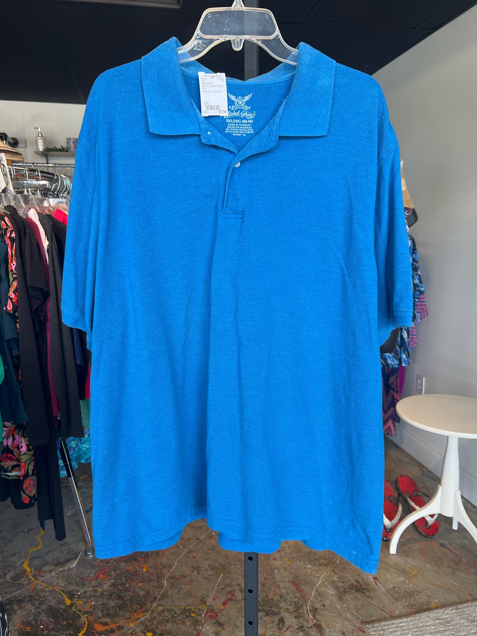 Faded Glory Women's Size 3XL Mens Clothing Shirt