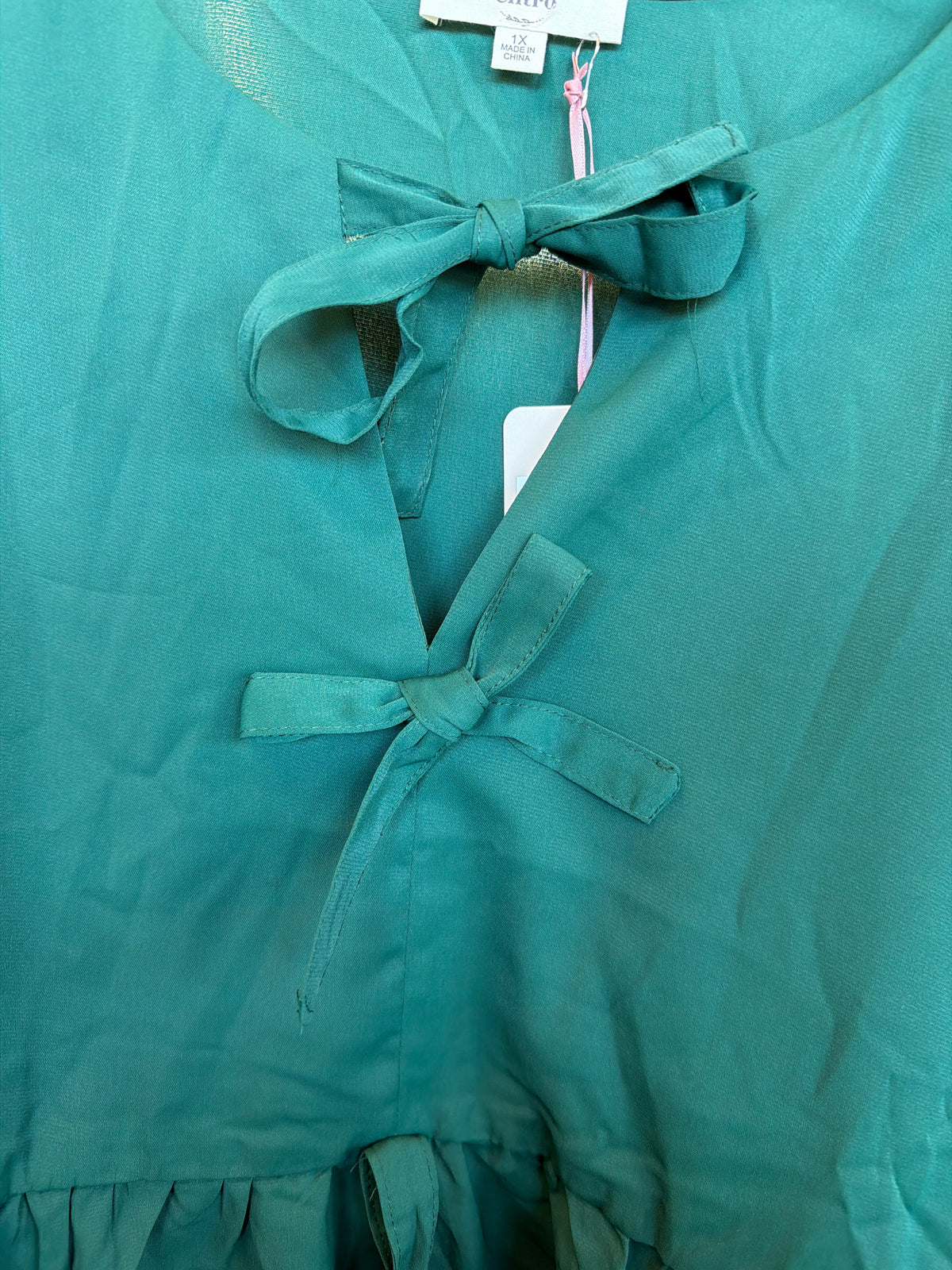 ENTRO Plus Tops Size 1X Blouse
