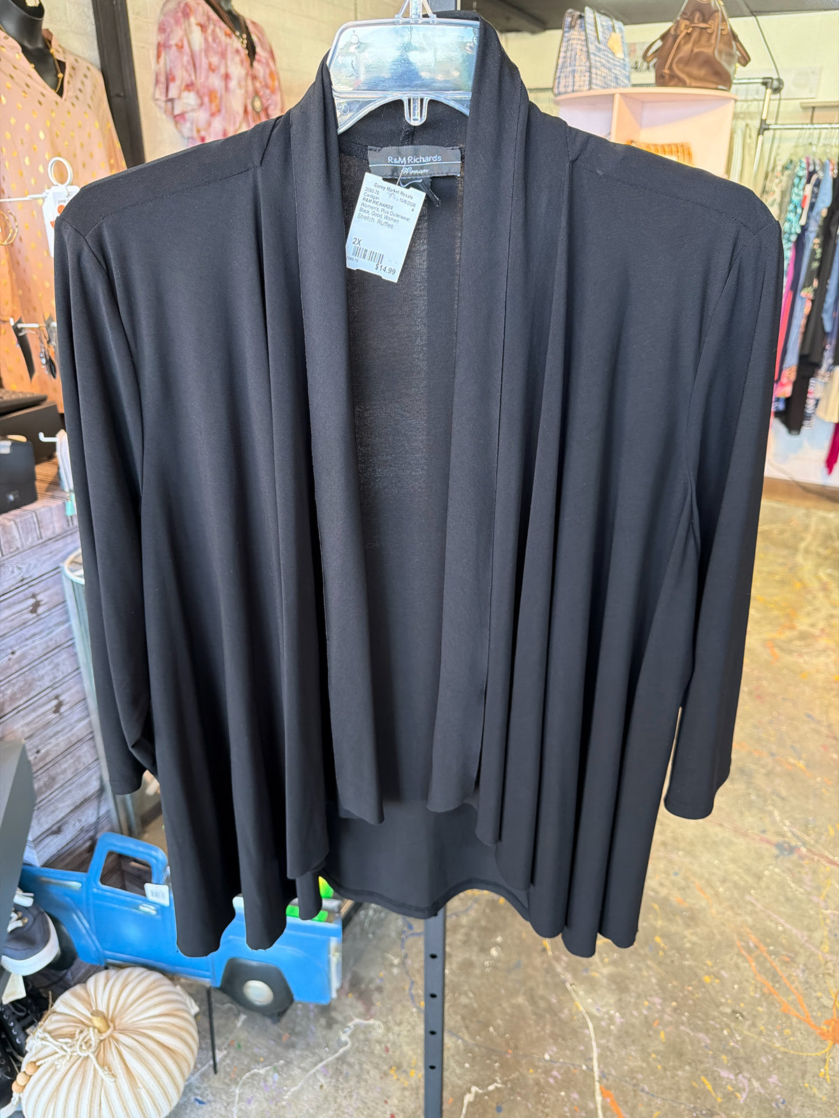 R&M RICHARDS Plus Outerwear Size 2X Cardigan