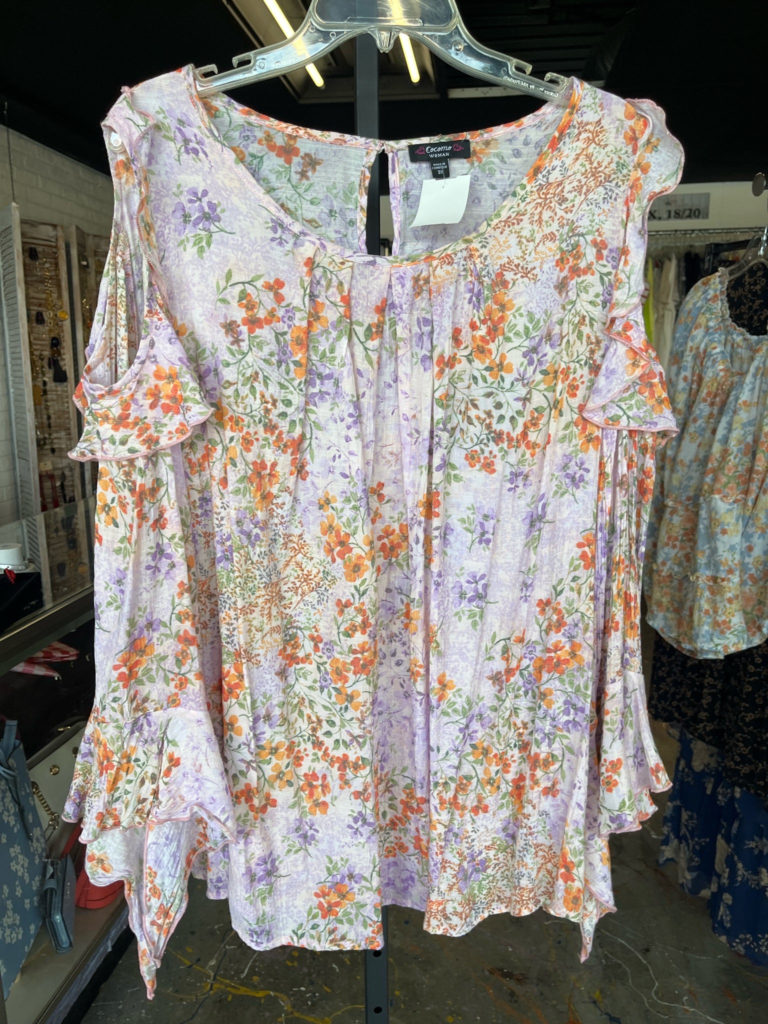Cocomo Woman Plus Tops Size 3X Blouse