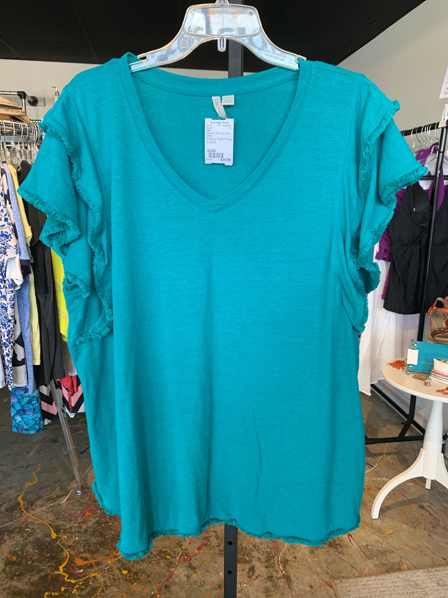 Cato Plus Tops Size 22/24 Blouse