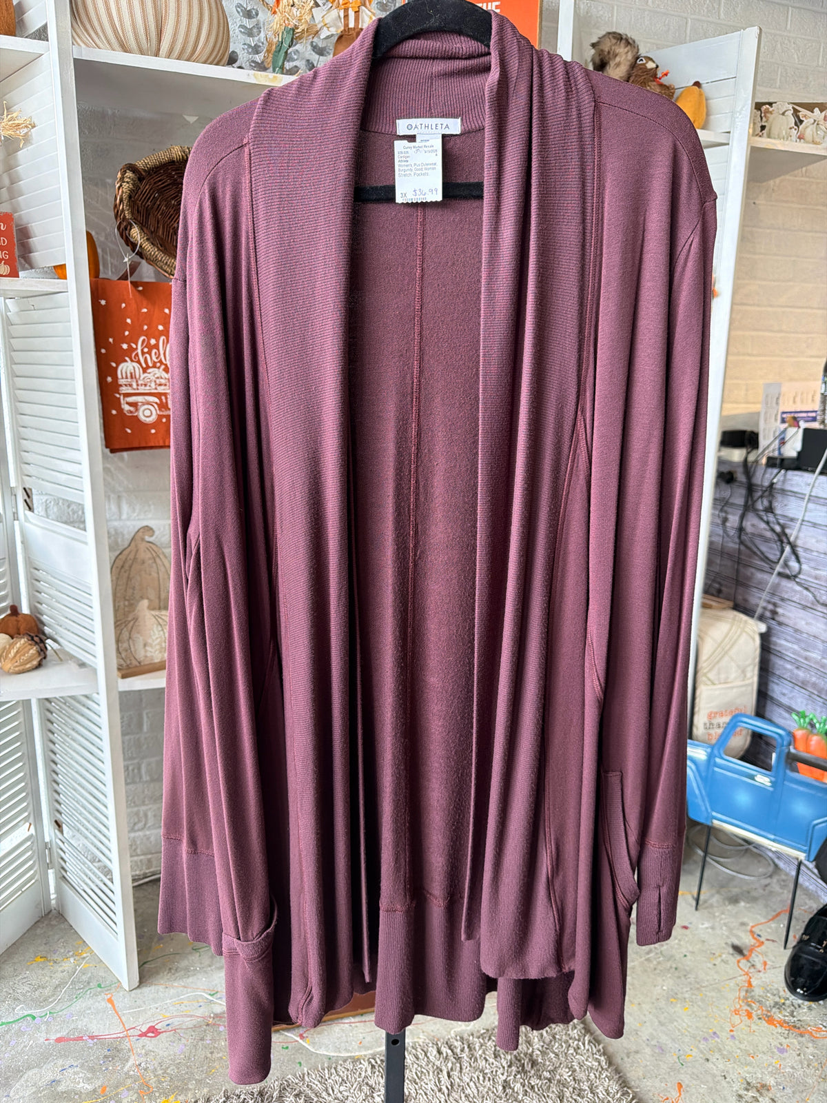 Athleta Plus Outerwear Size 3X Cardigan