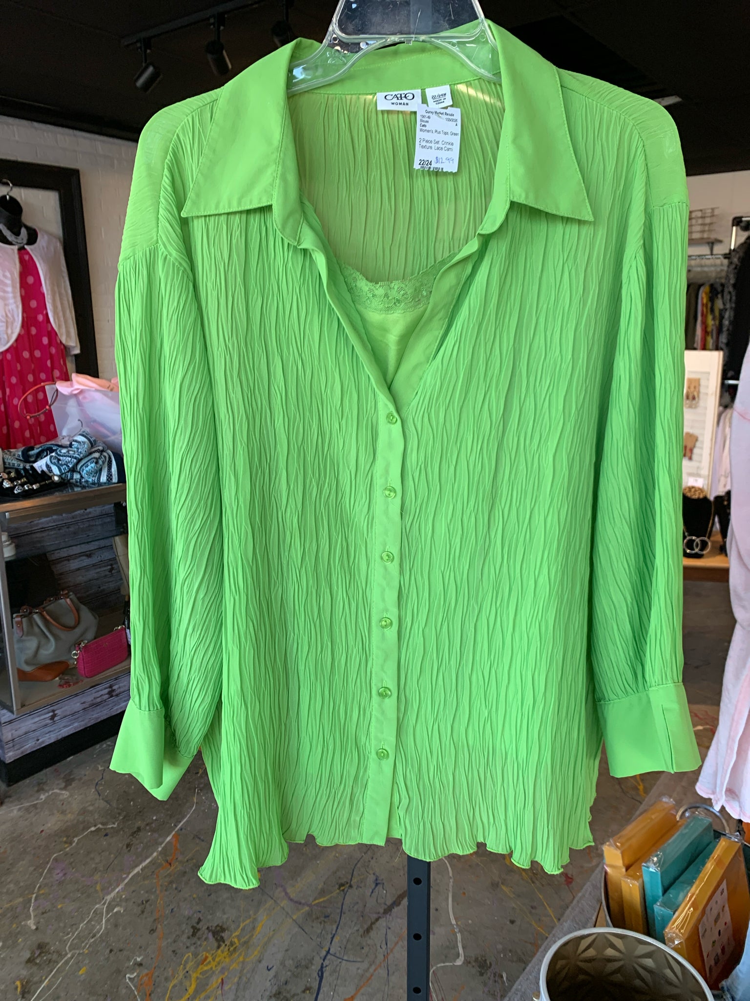 Cato Plus Tops Size 22/24 Blouse