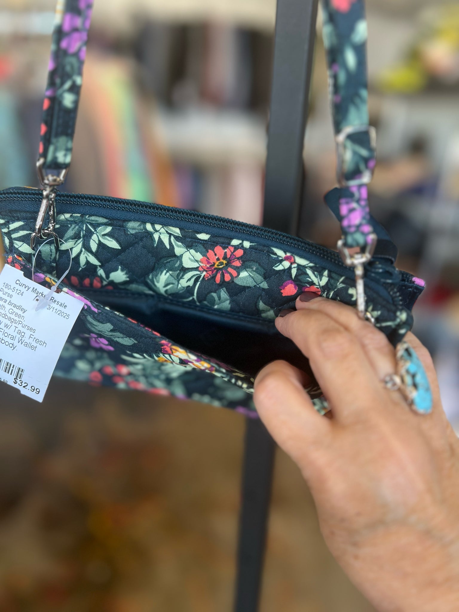 vera bradley Green Purse