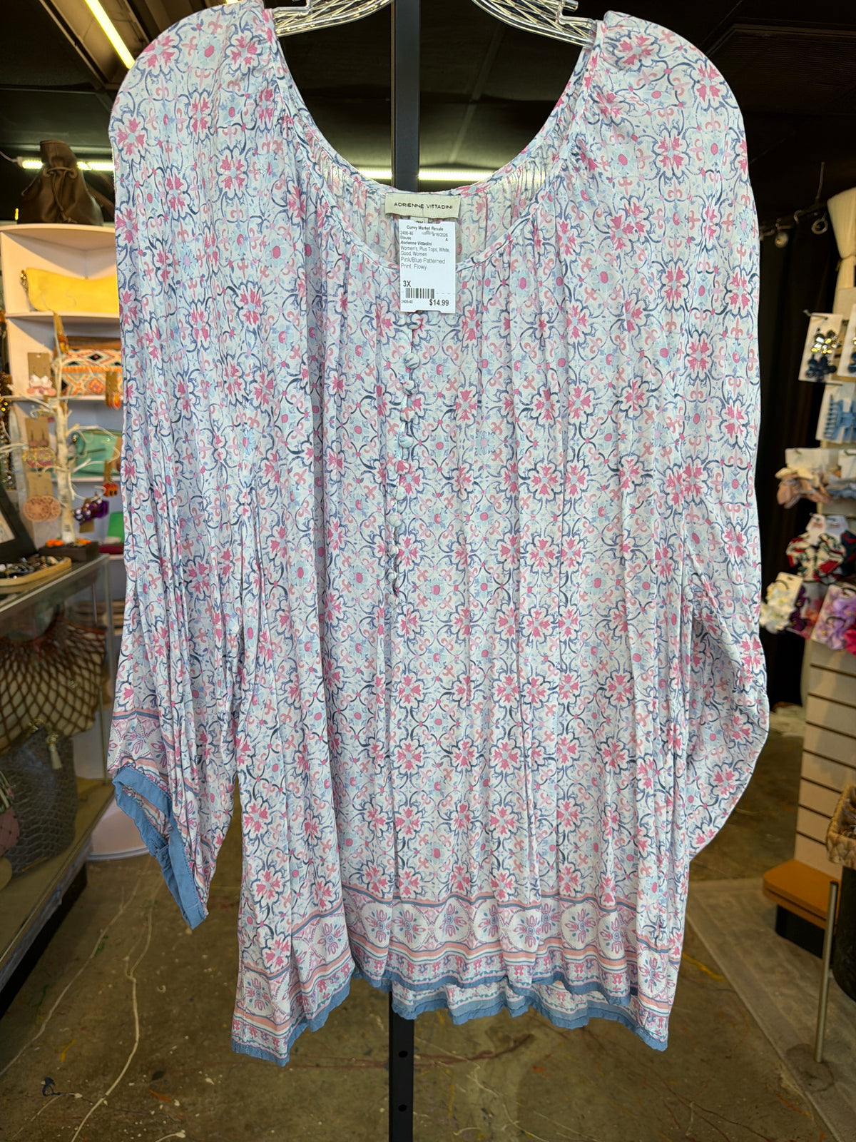 Aorienne Vittadini Plus Tops Size 3X Blouse