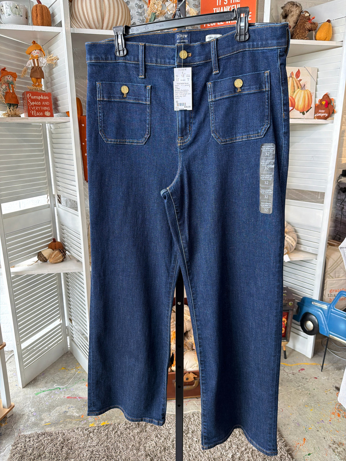 J. CREW Plus Bottoms Size 32 Jeans
