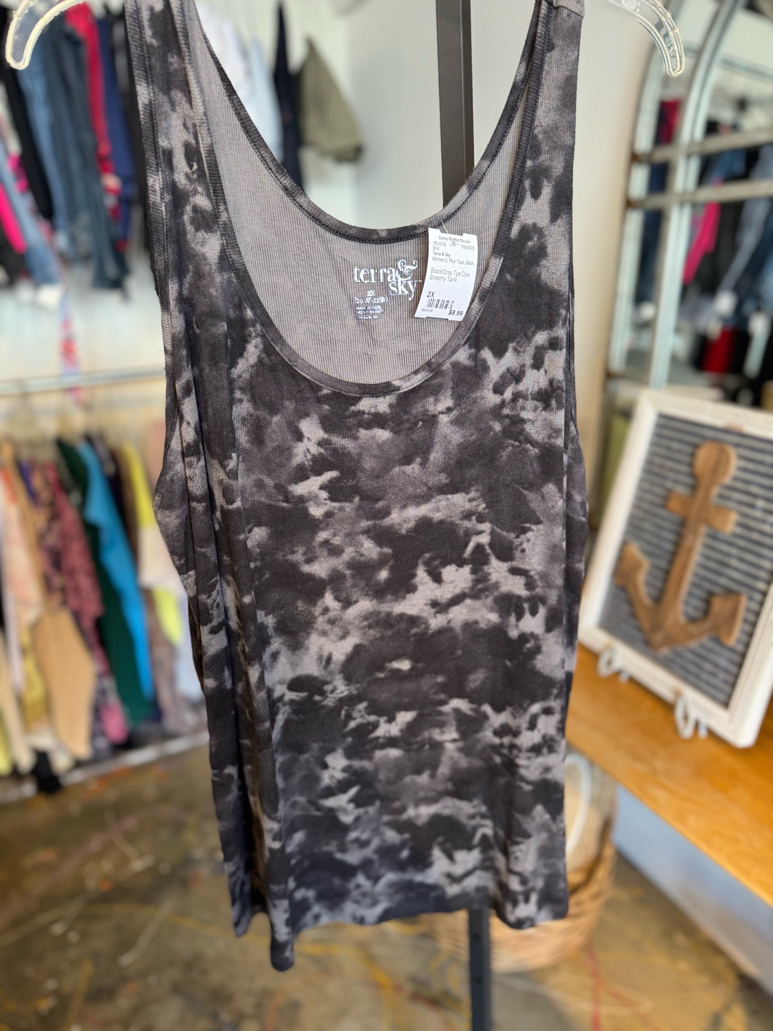 Terra & Sky Plus Tops Size 2X Shirt