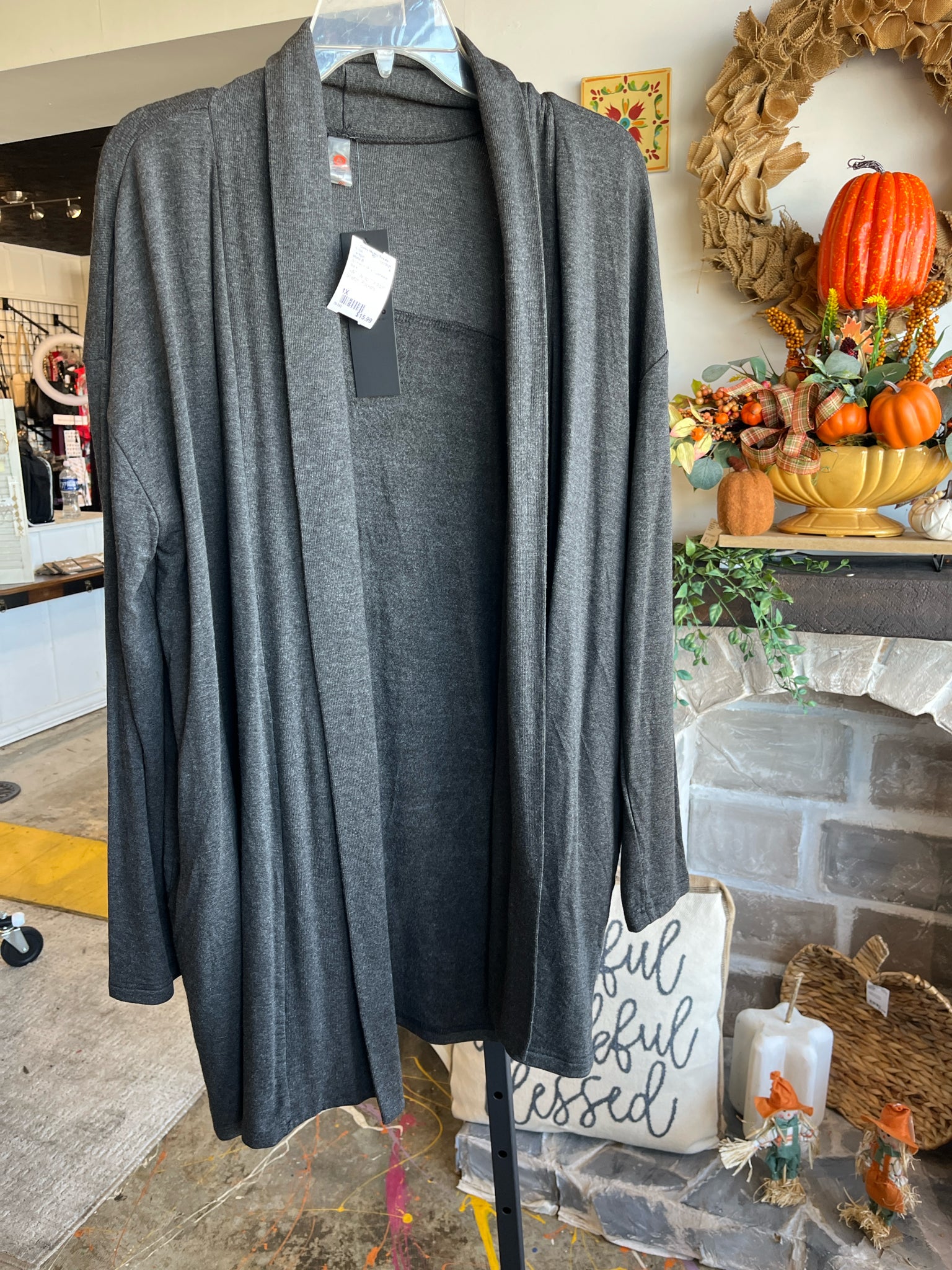 Mono B Plus Outerwear Size 1X Cardigan