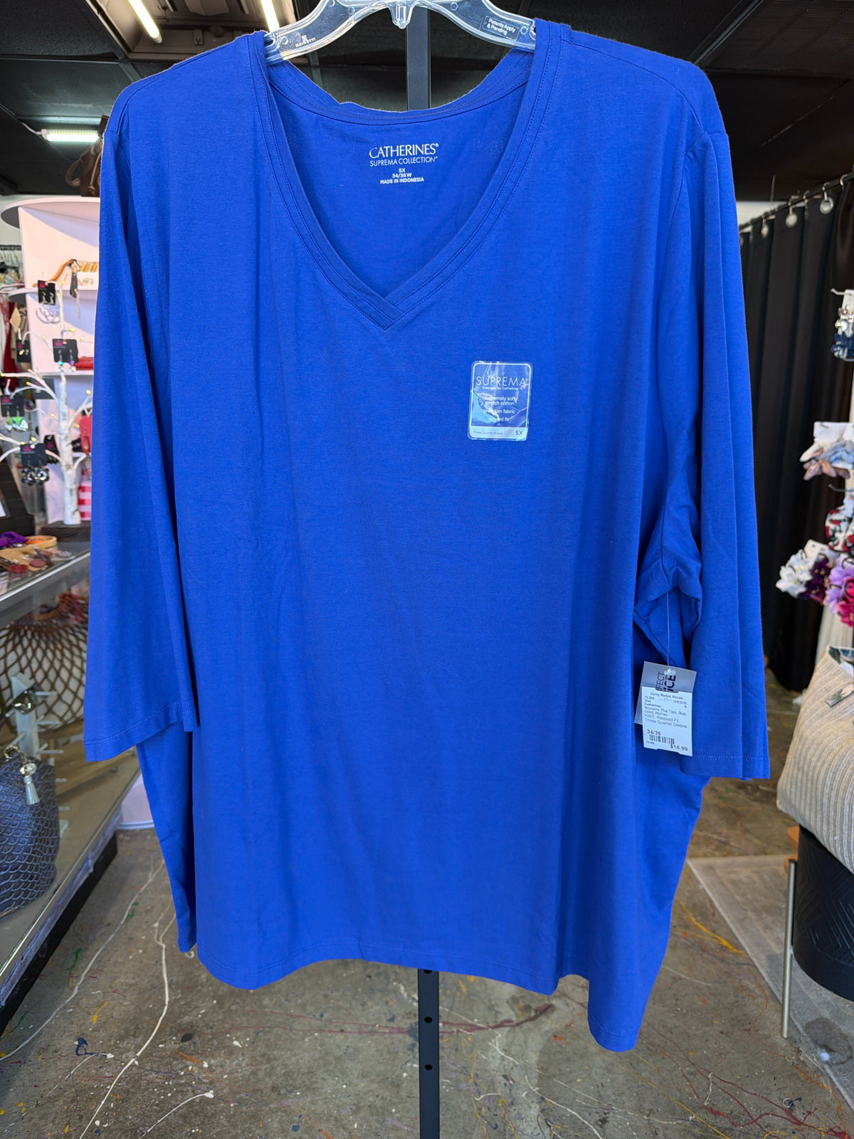 Catherines Plus Tops Size 34/36 Shirt
