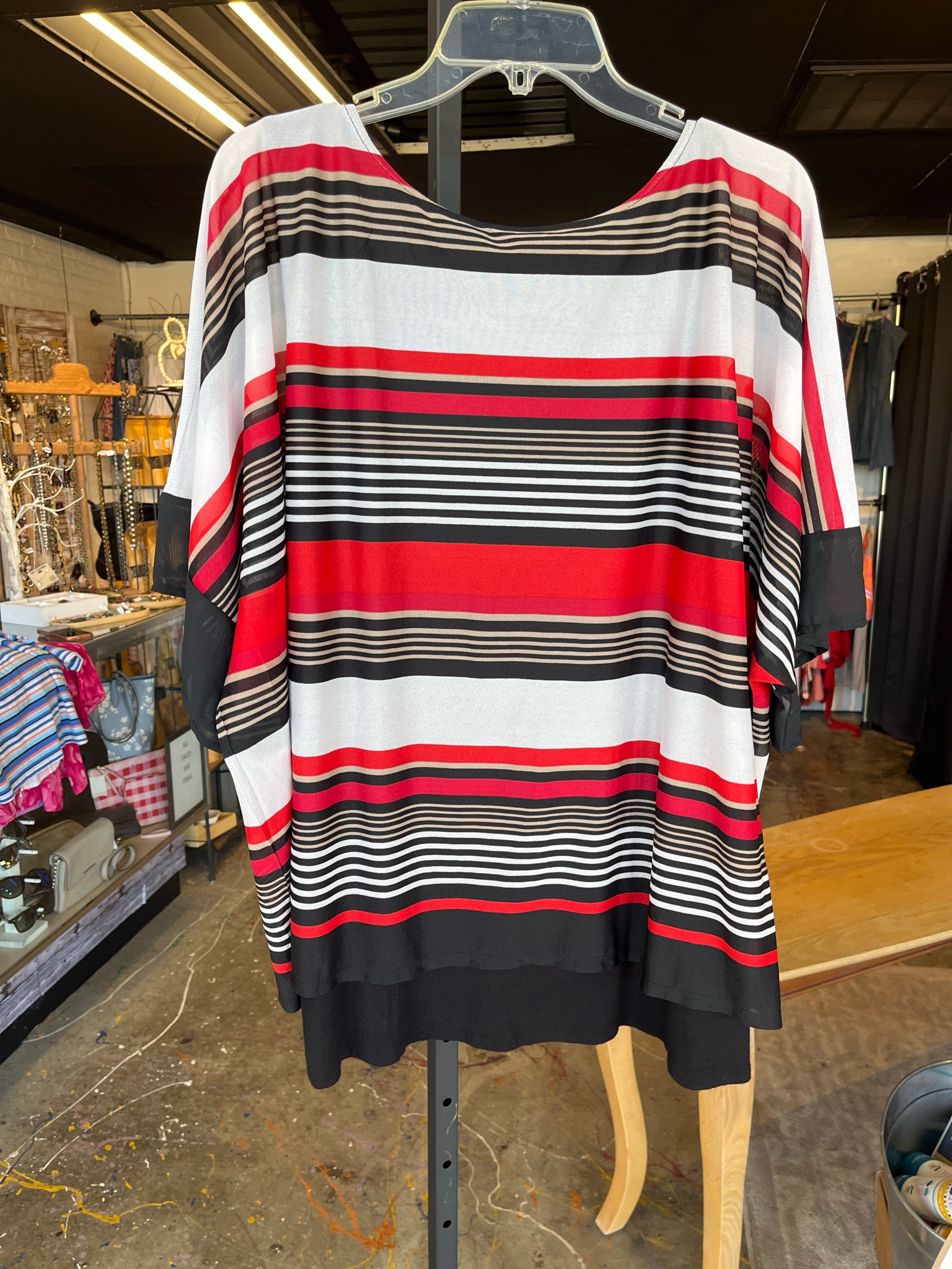 ROZ & ALI Plus Tops Size 3X Blouse