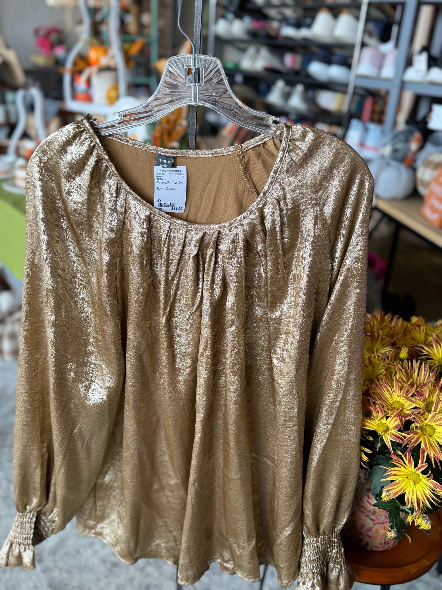 SHEIN Plus Tops Size 3X Blouse