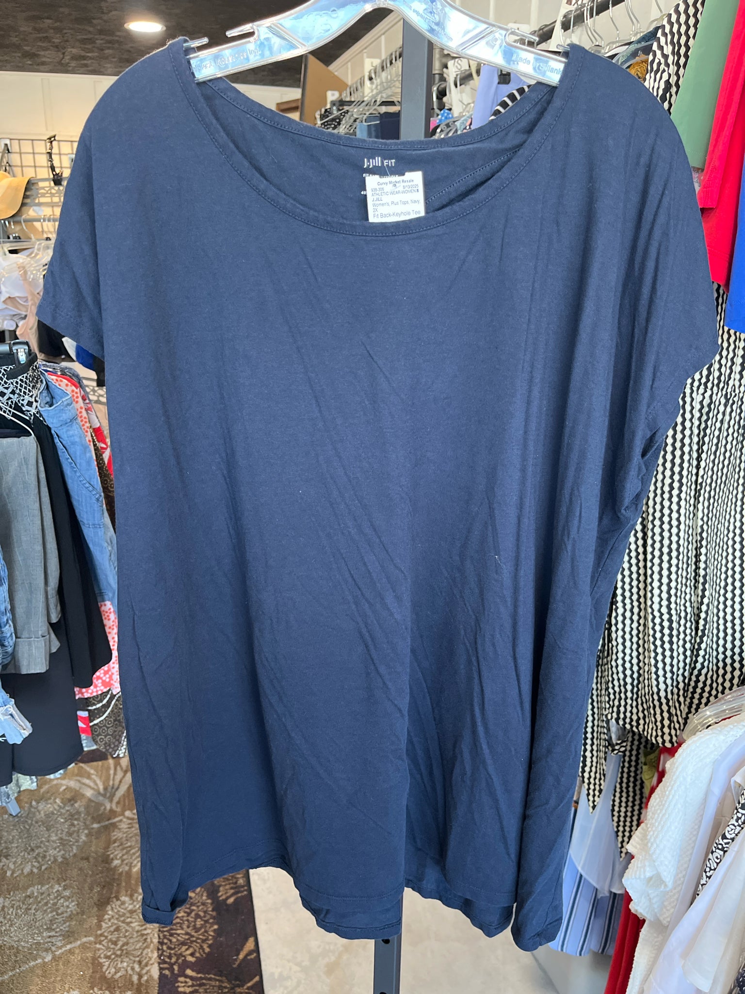 J.JILL Plus Tops 2X ATHLETIC WEAR-WOMEN'S