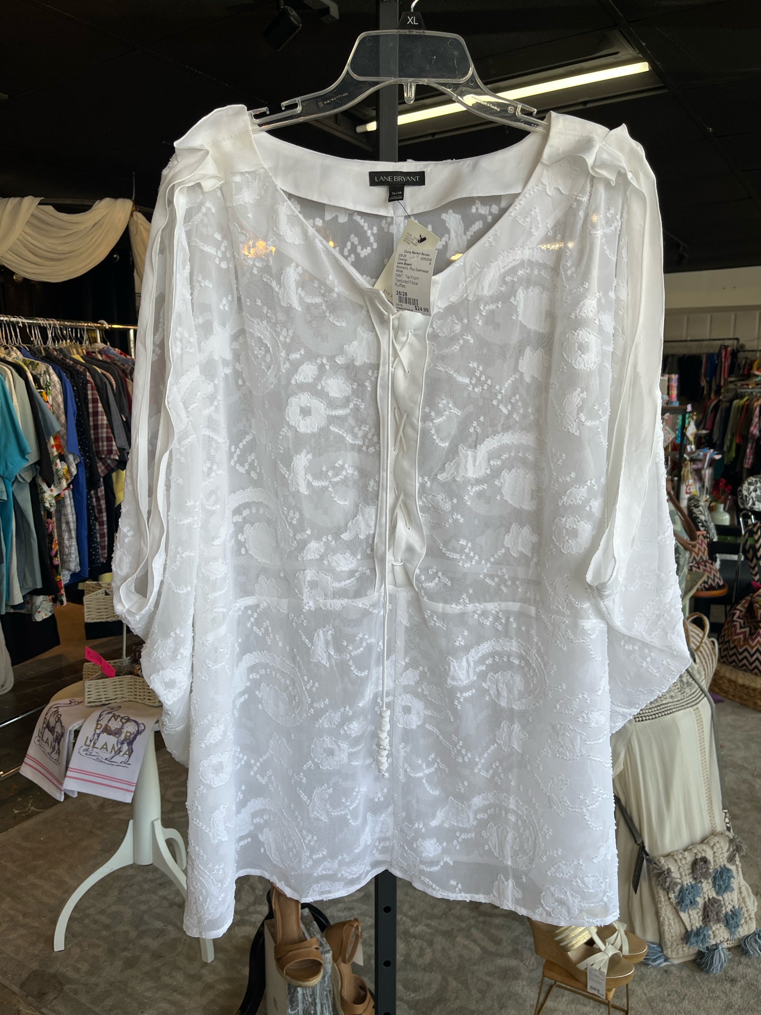 Lane Bryant Plus Swimwear Size 26/28 Coverup