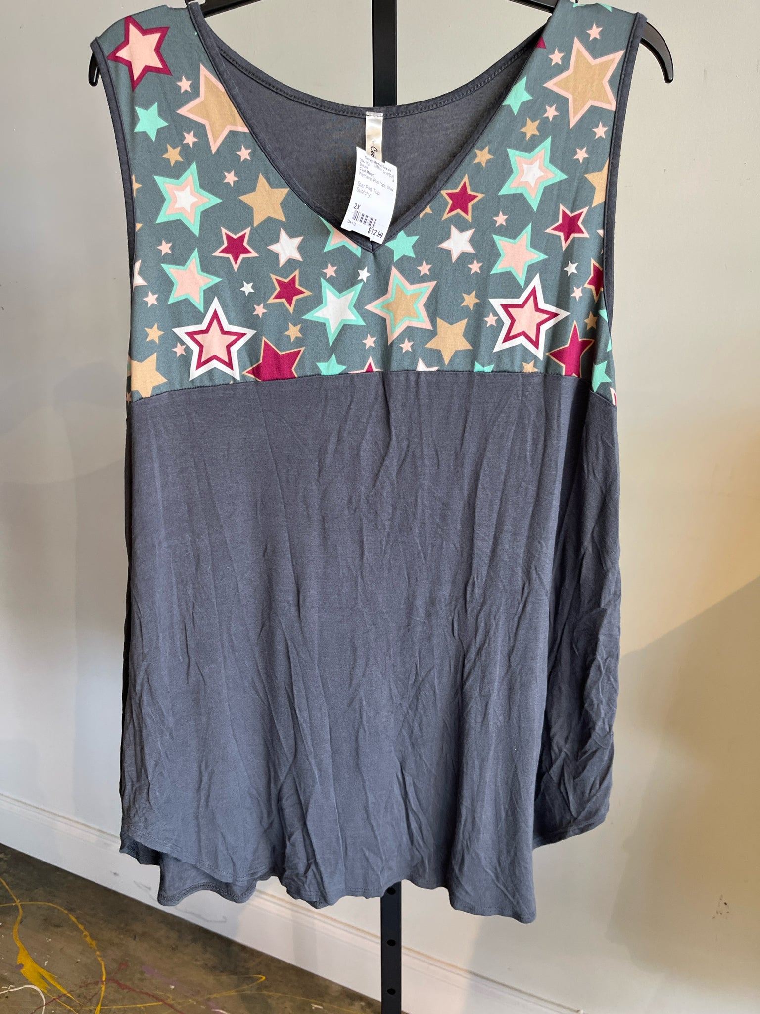 Cool Melon Plus Tops Size 2X Blouse