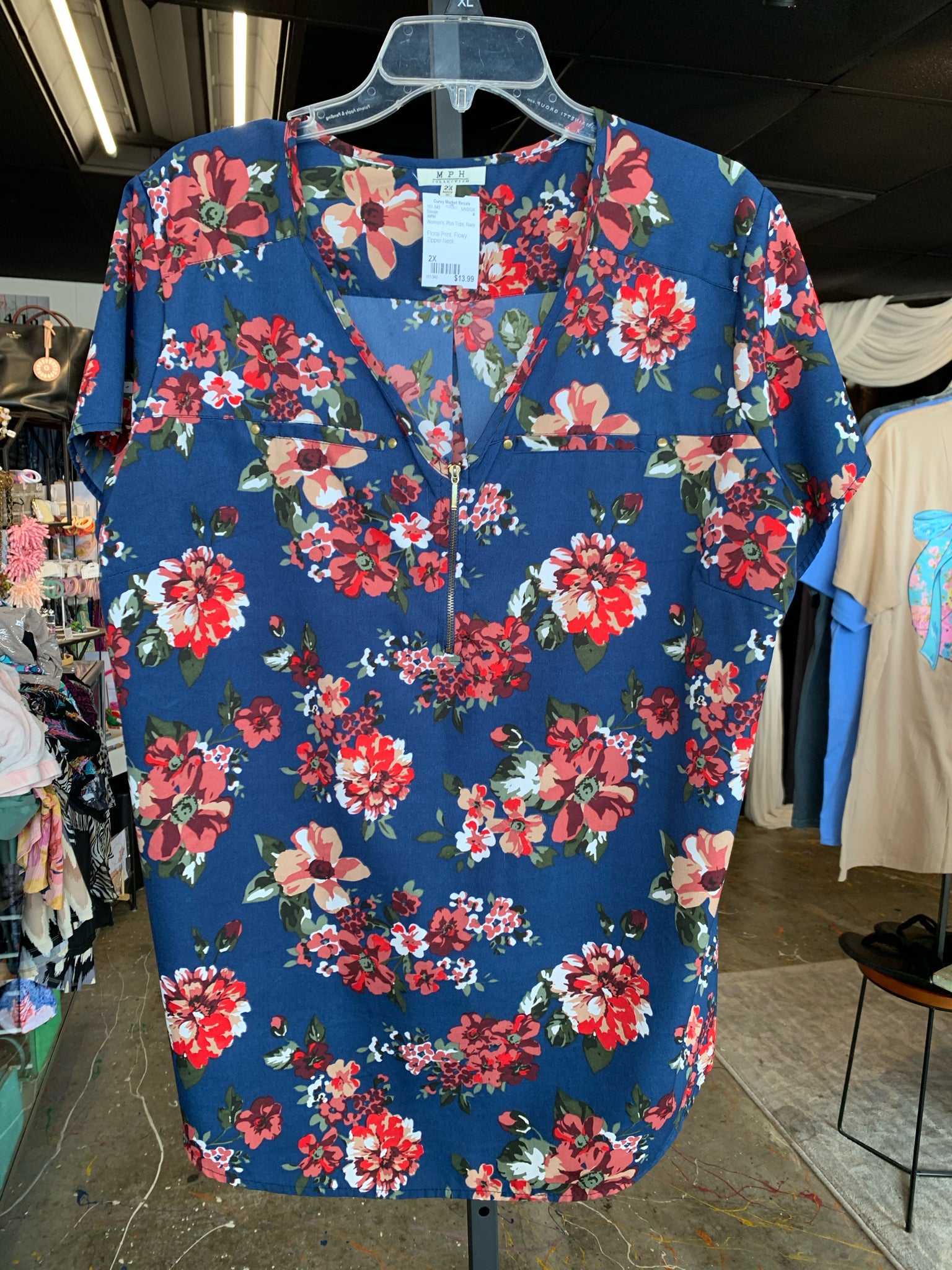 MPH Plus Tops Size 2X Blouse