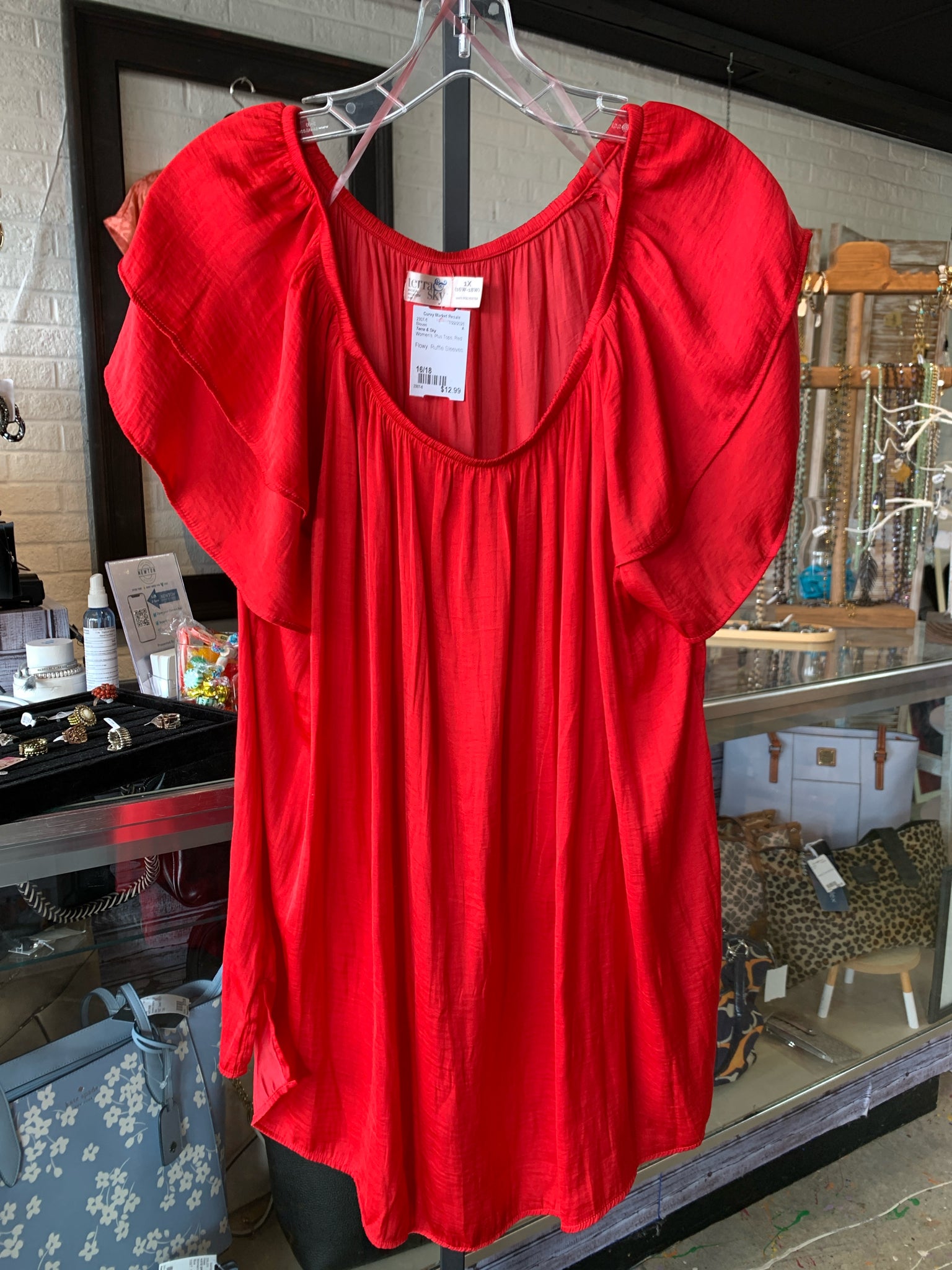 Terra & Sky Plus Tops Size 16/18 Blouse