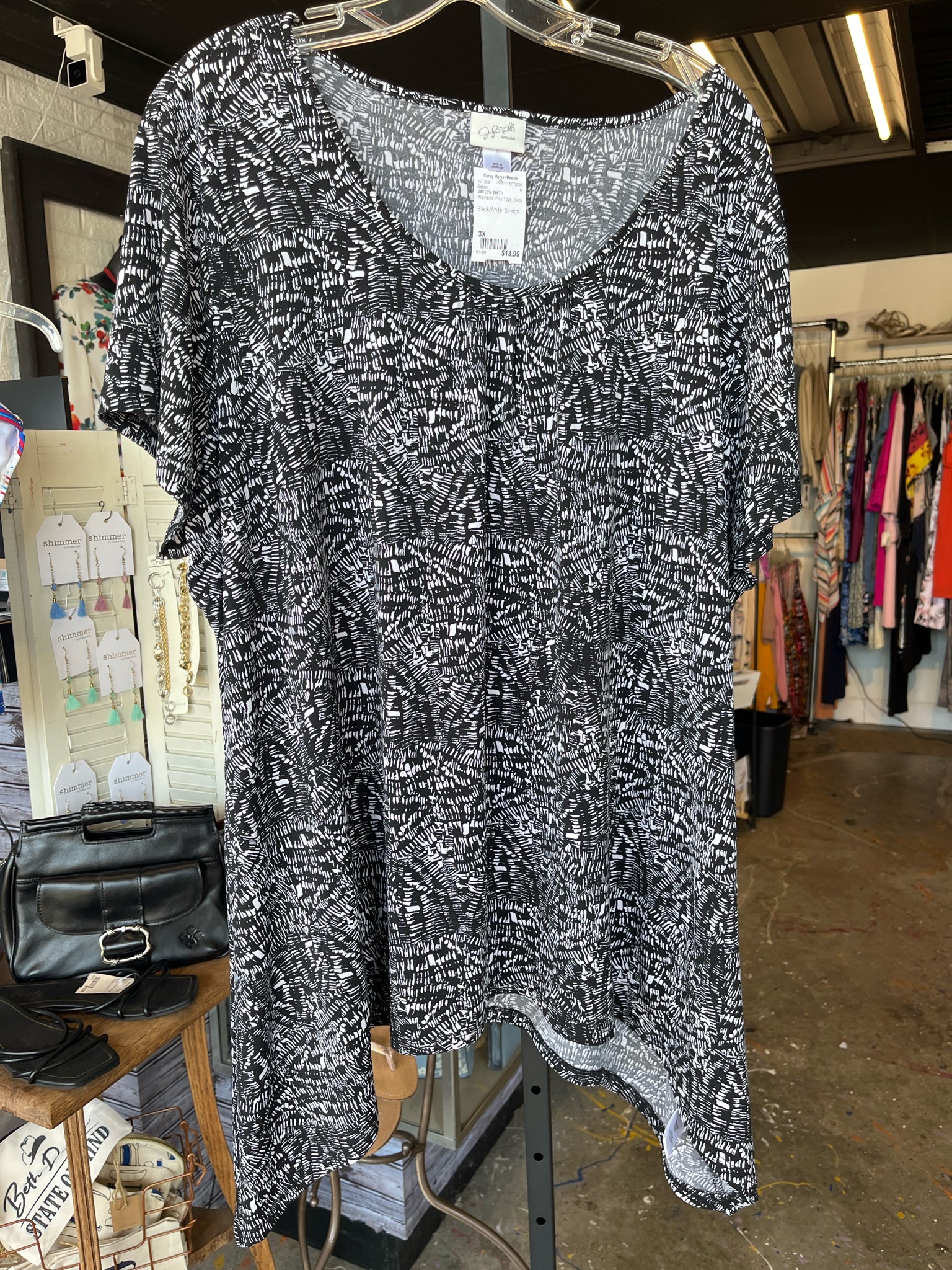 JACLYN SMITH Plus Tops Size 3X Blouse