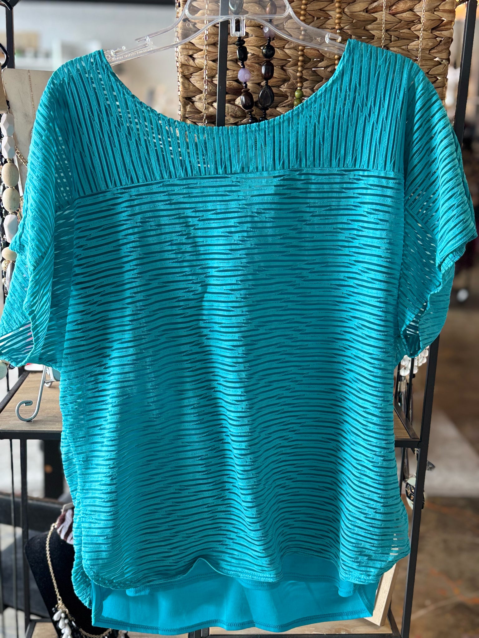 Kim Rogers Womens Tops Size XL Blouse
