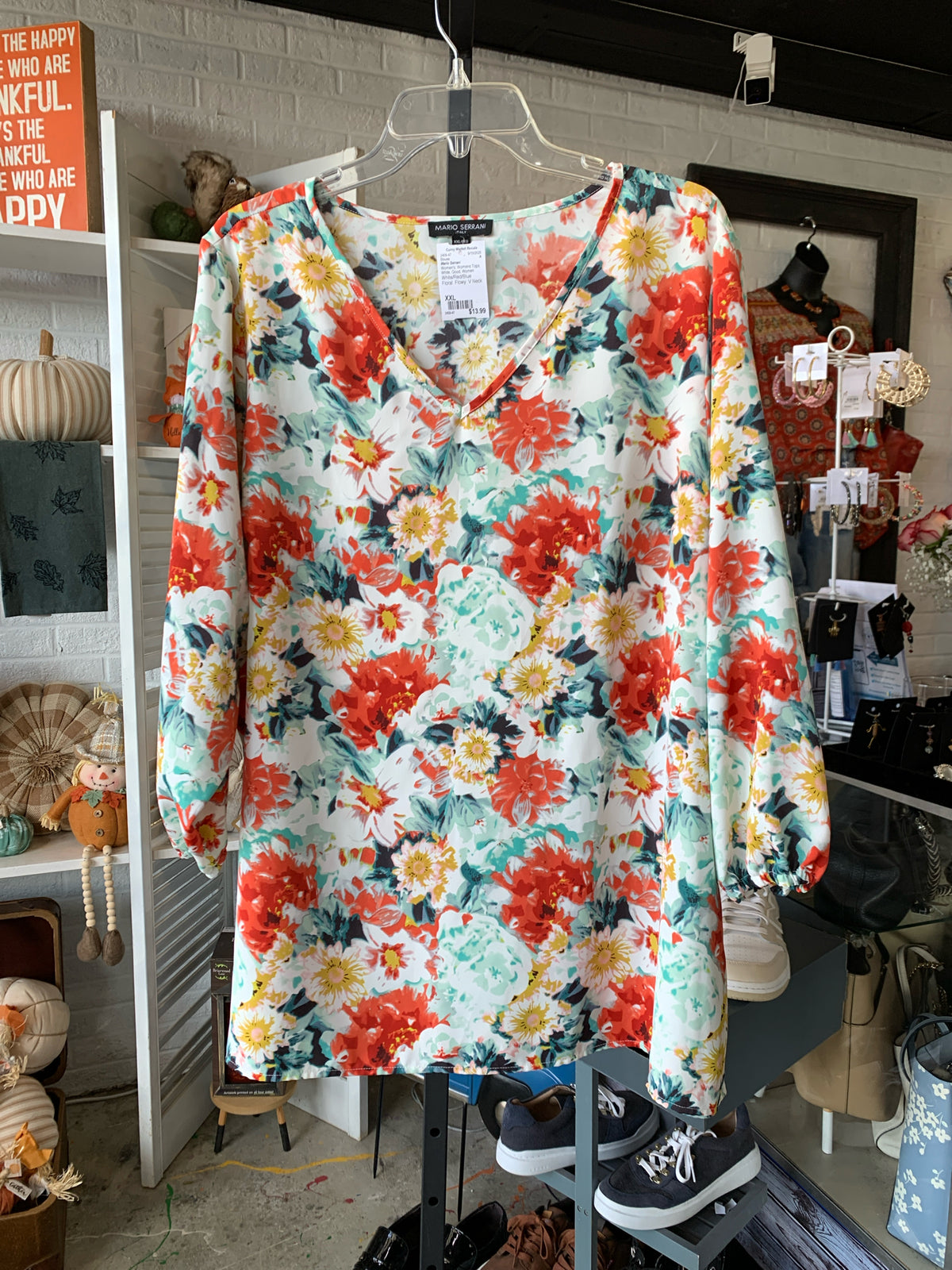 Mario Serrani Womens Tops Size XXL Blouse