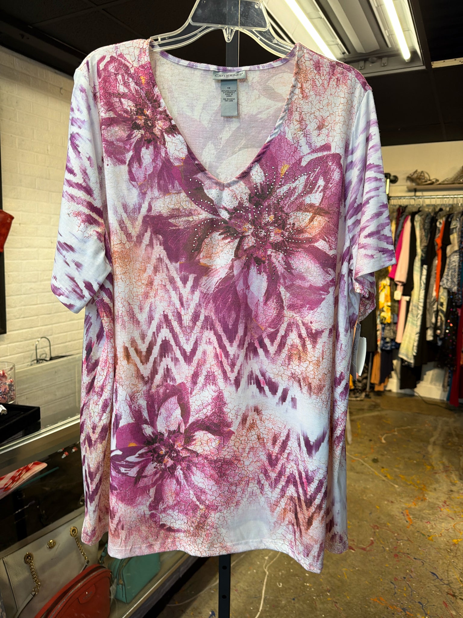 Catherines Plus Tops Size 1X Blouse