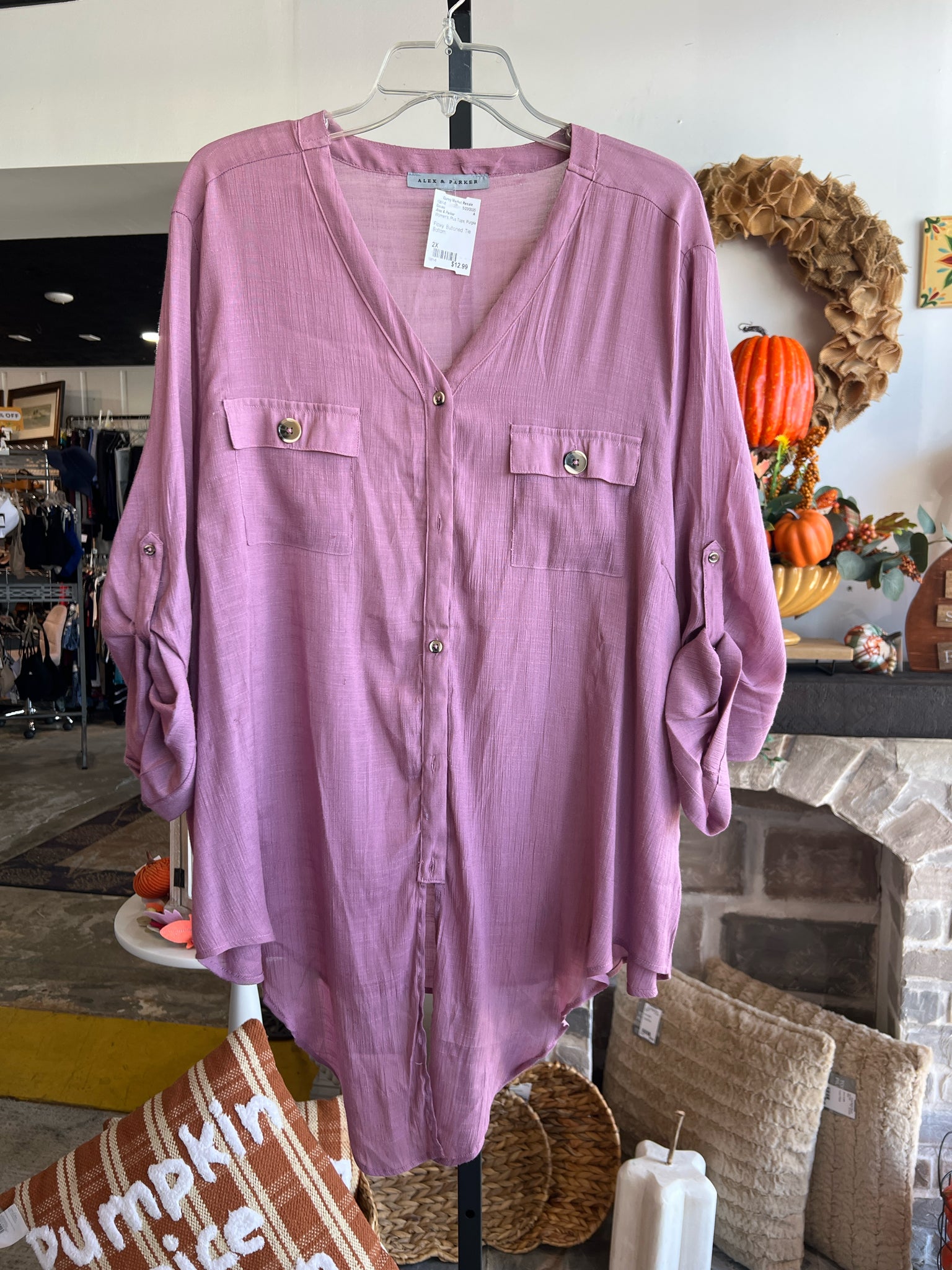 Alex & Parker Plus Tops Size 2X Blouse