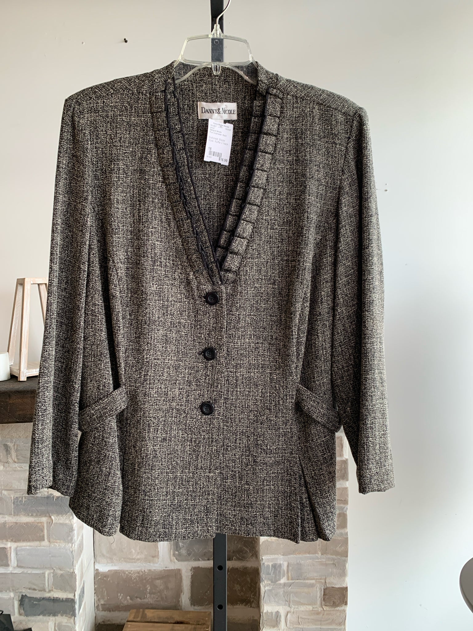 Danny & Nicole Plus Outerwear Size 18 Jacket