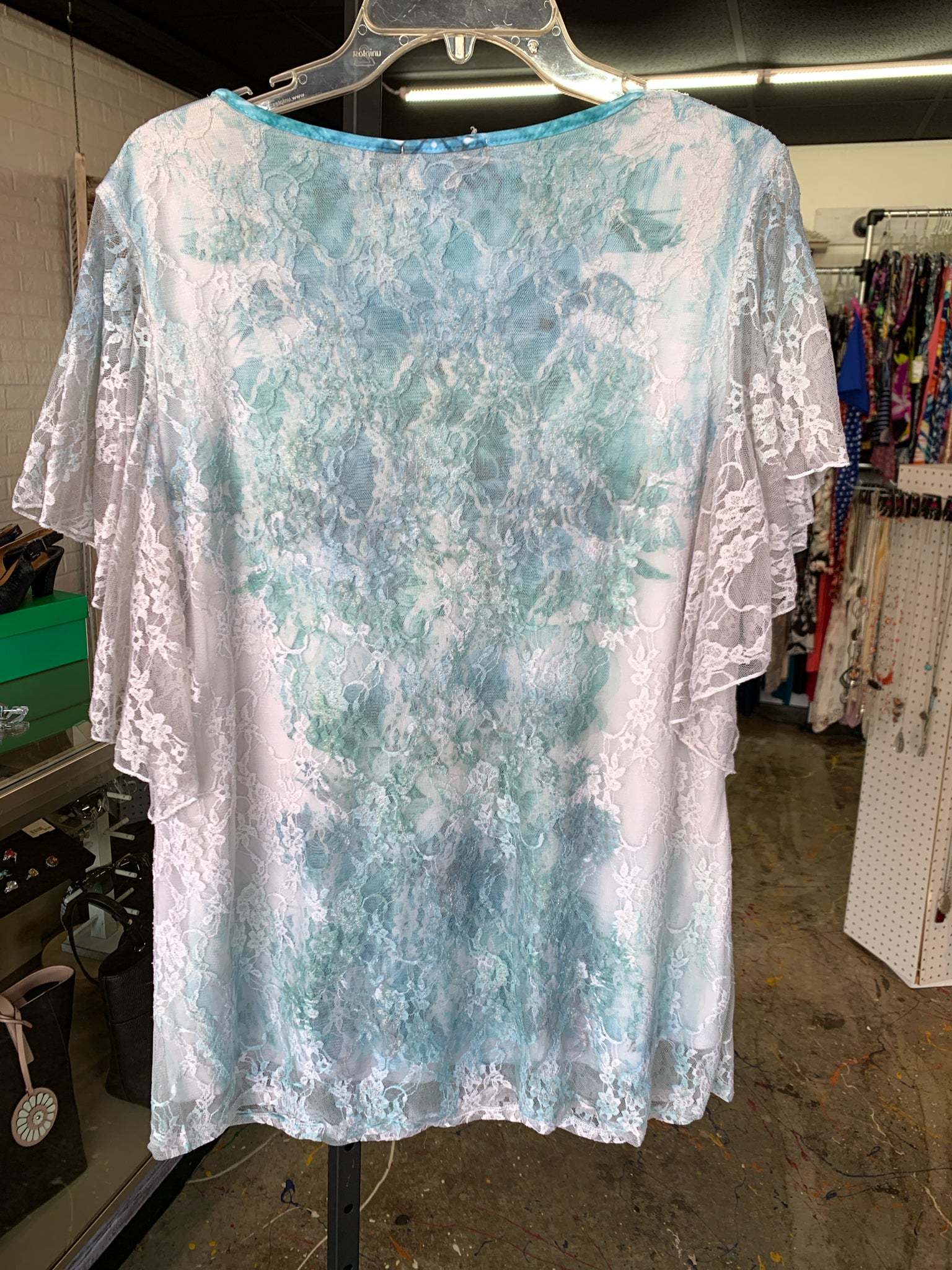 ROZ & ALI Plus Tops Size 1X Blouse