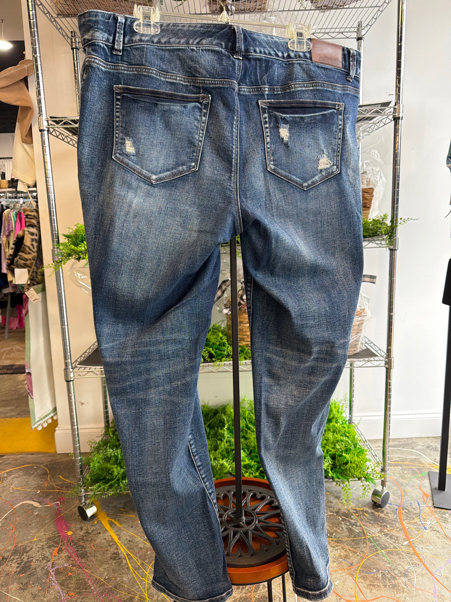 Maurices Plus Bottoms Size 18 Jeans