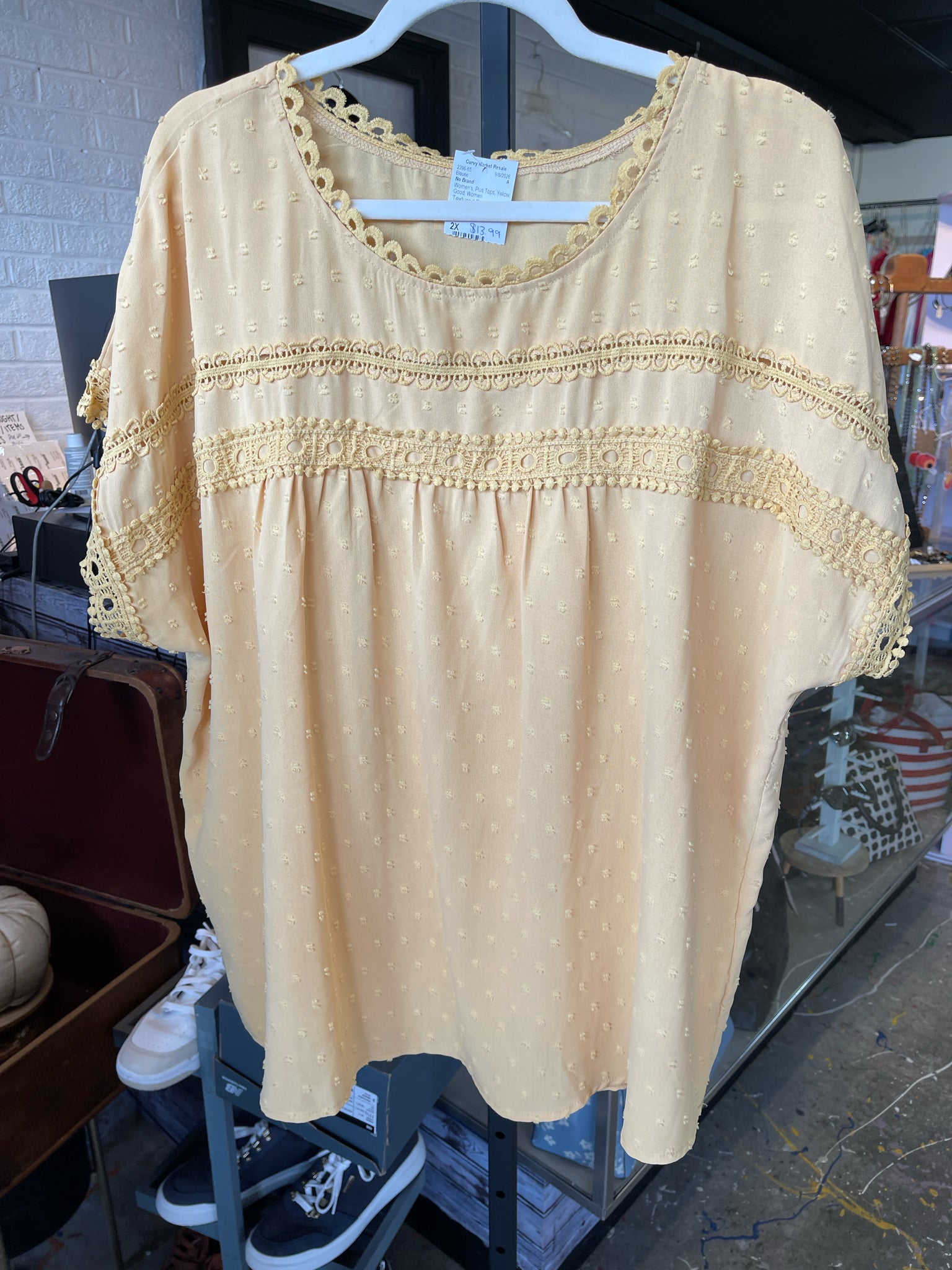 No Brand Plus Tops Size 2X Blouse